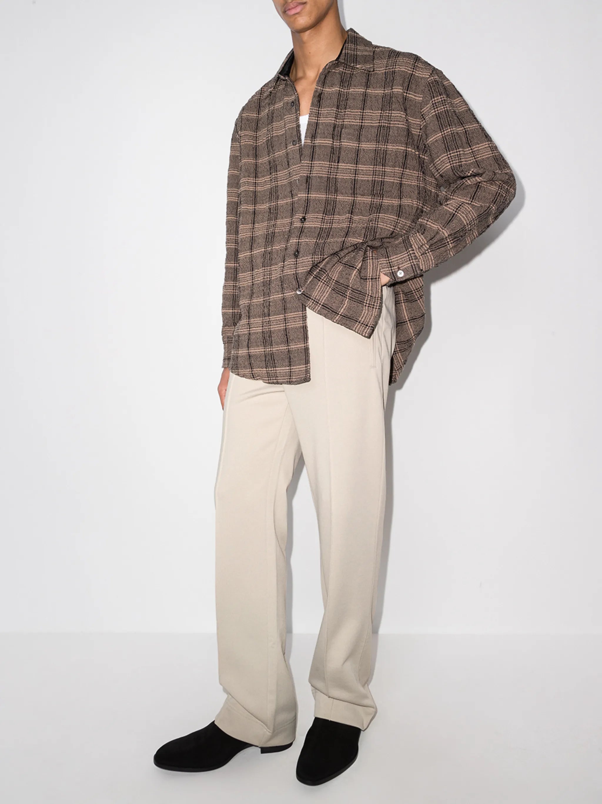 straight-leg track pants