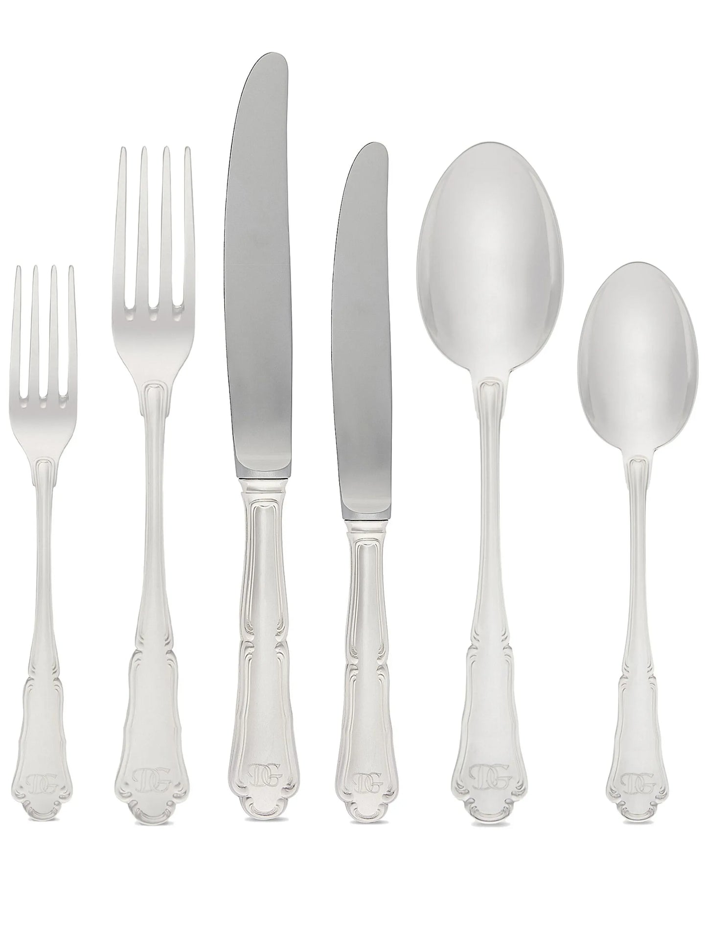 German Silver flatware (6-piece set)