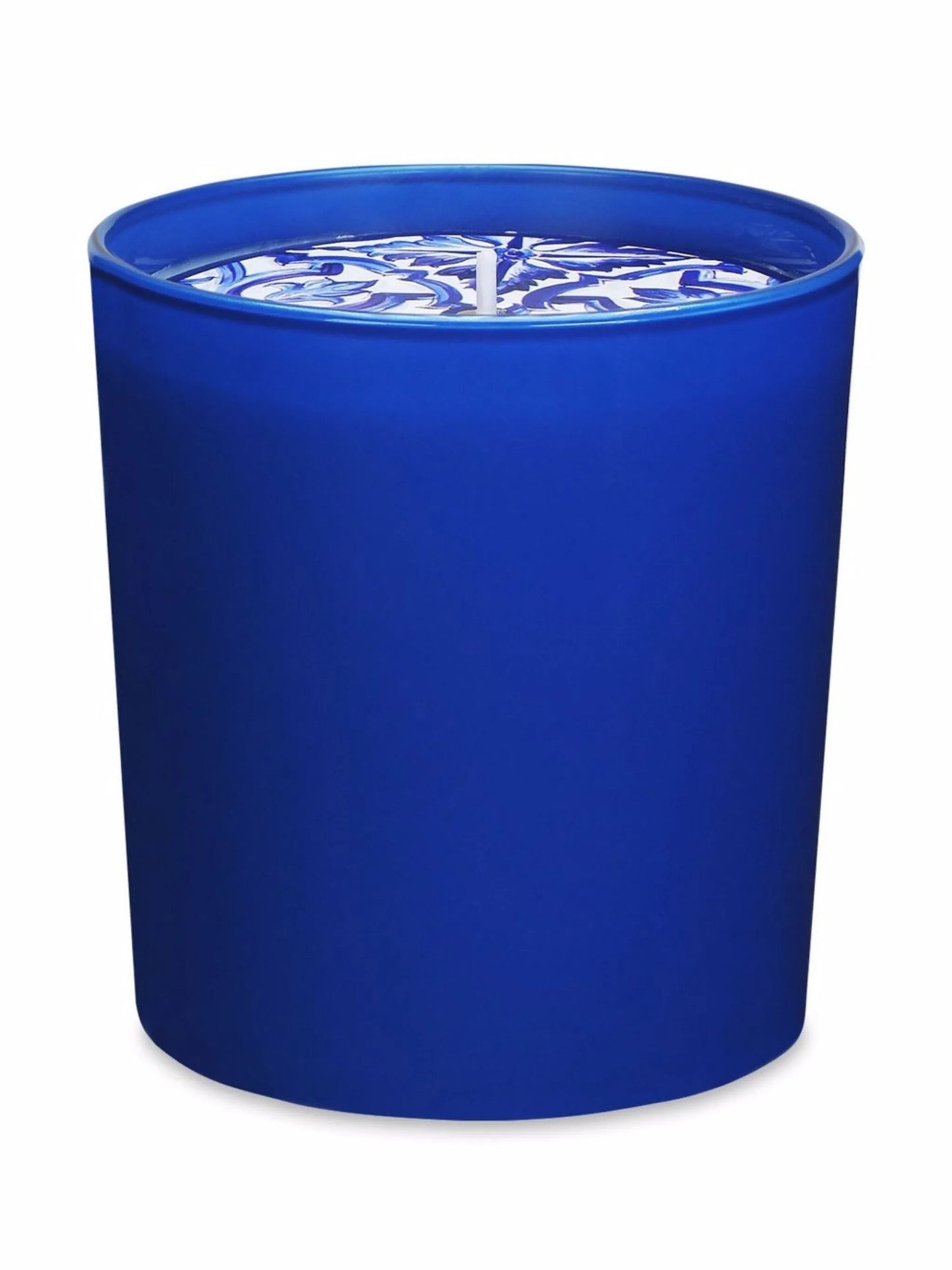 Blu Mediterraneo-print scented candle (250g)