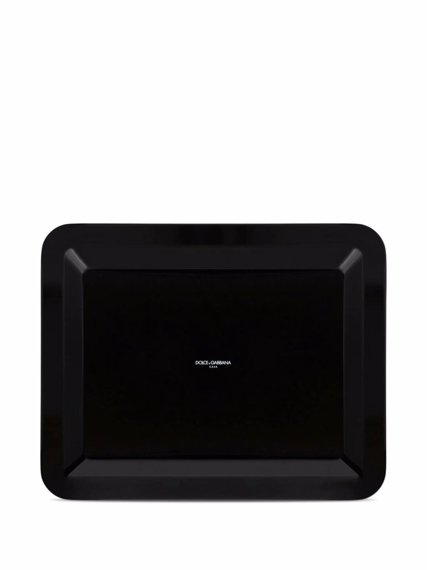 medium leopard-print wood tray