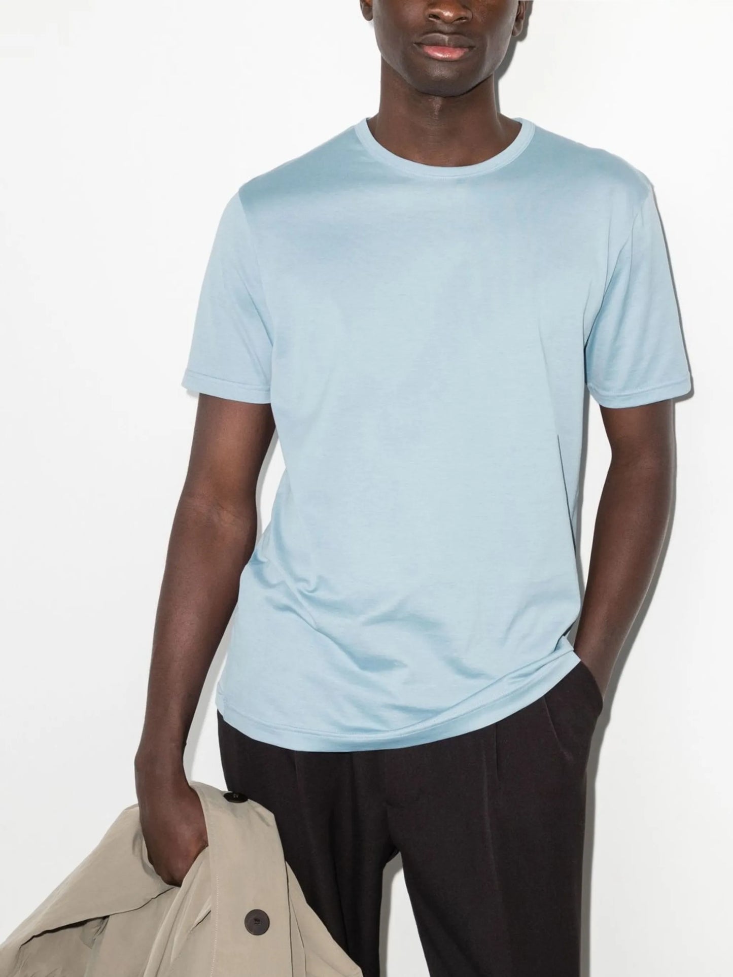 round-neck short-sleeved T-shirt