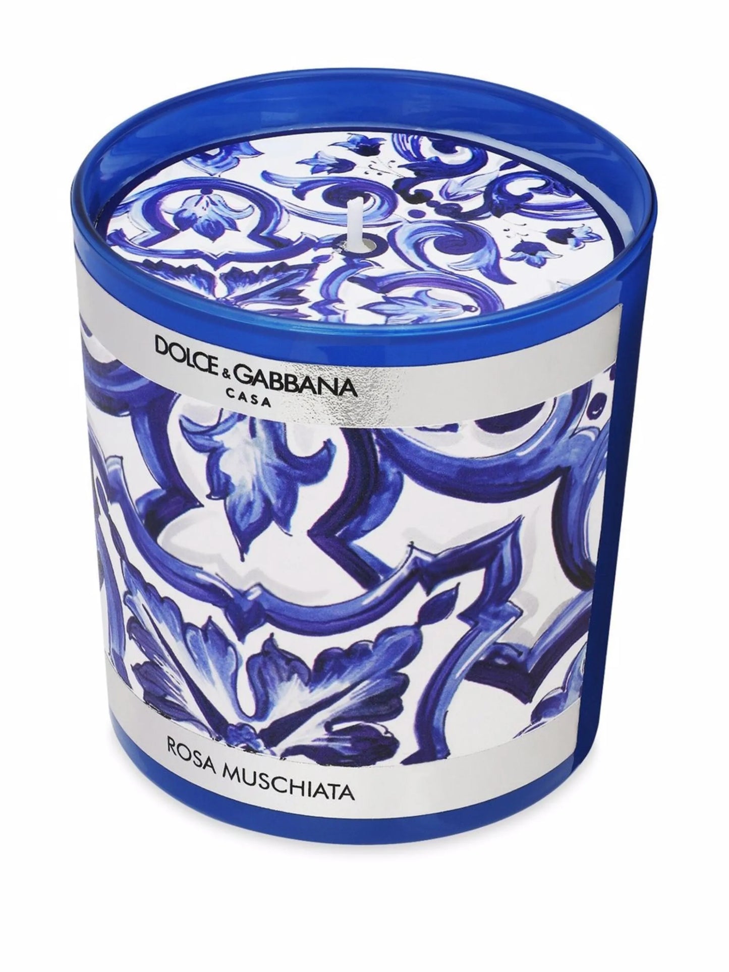 Mediterraneo-print scented candle (250g)