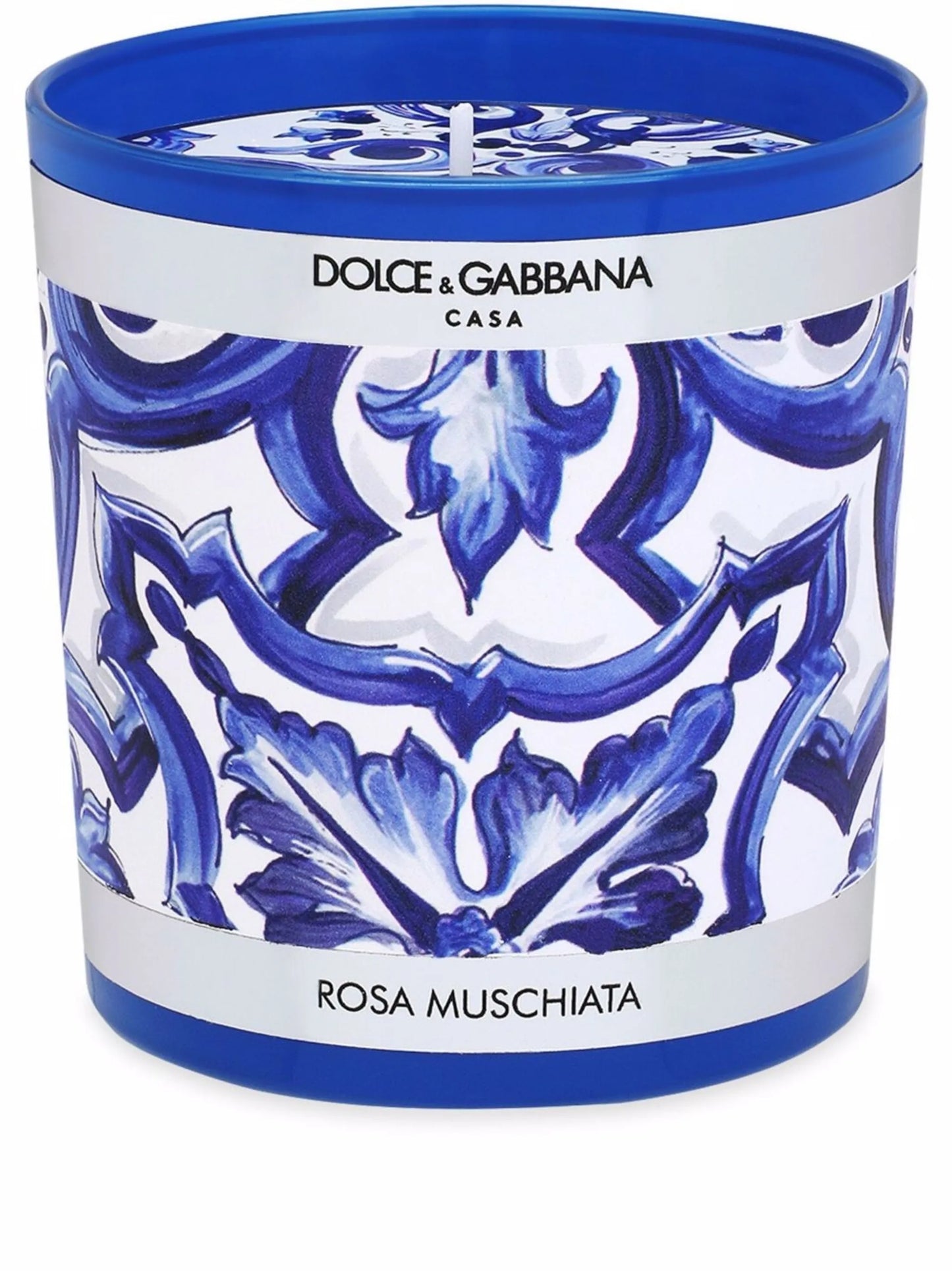 Mediterraneo-print scented candle (250g)