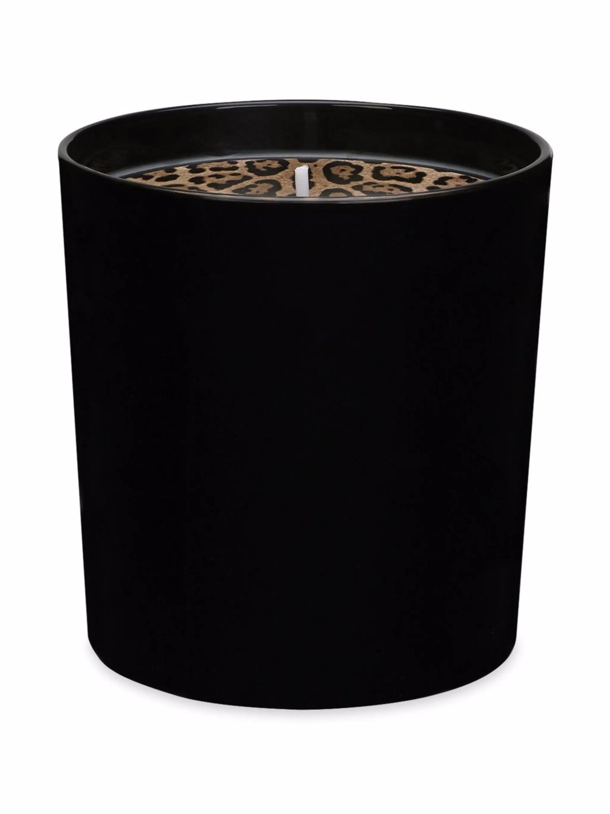leopard-print scented candle (250g)