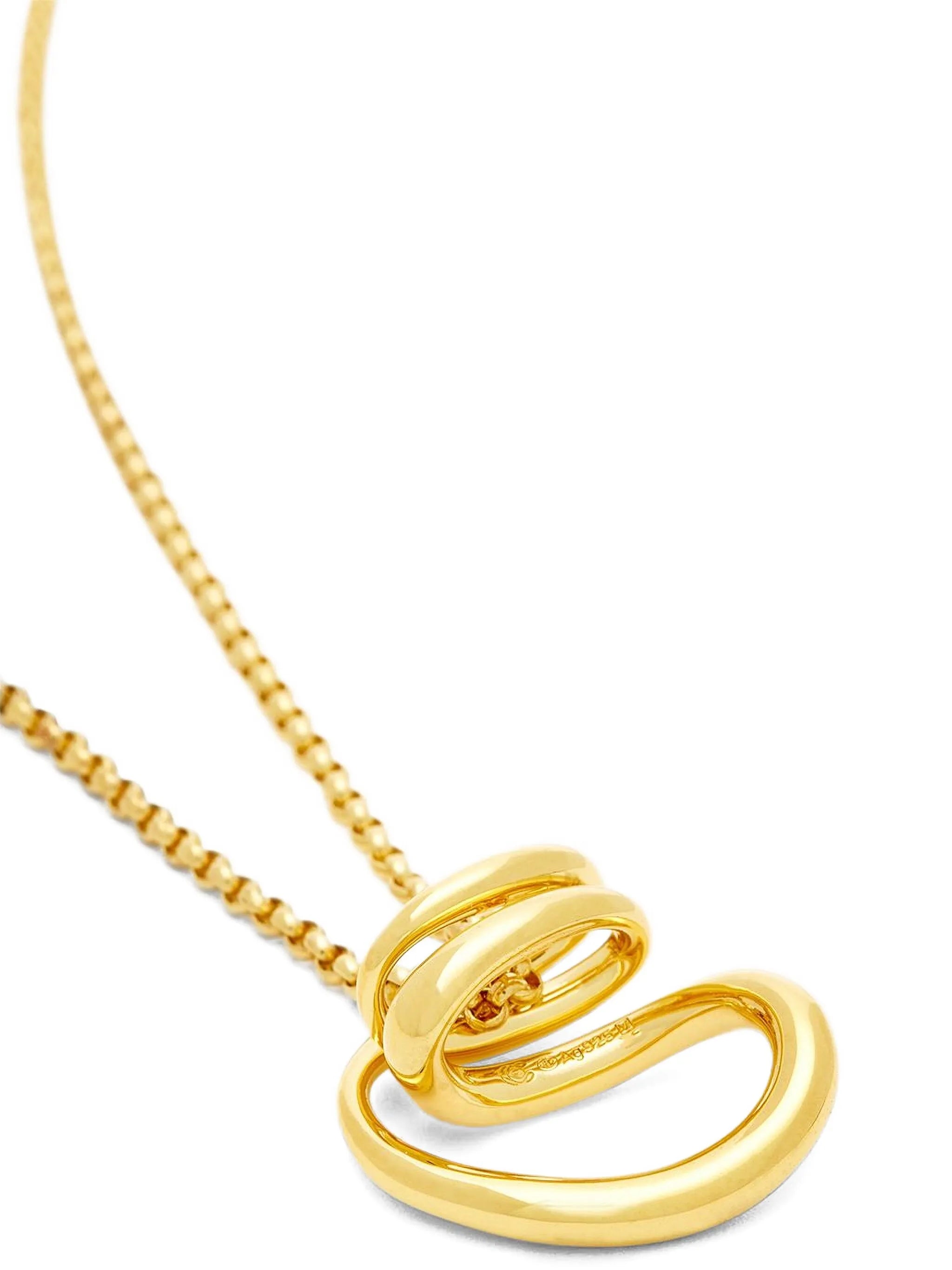 Round Trip pendant necklace