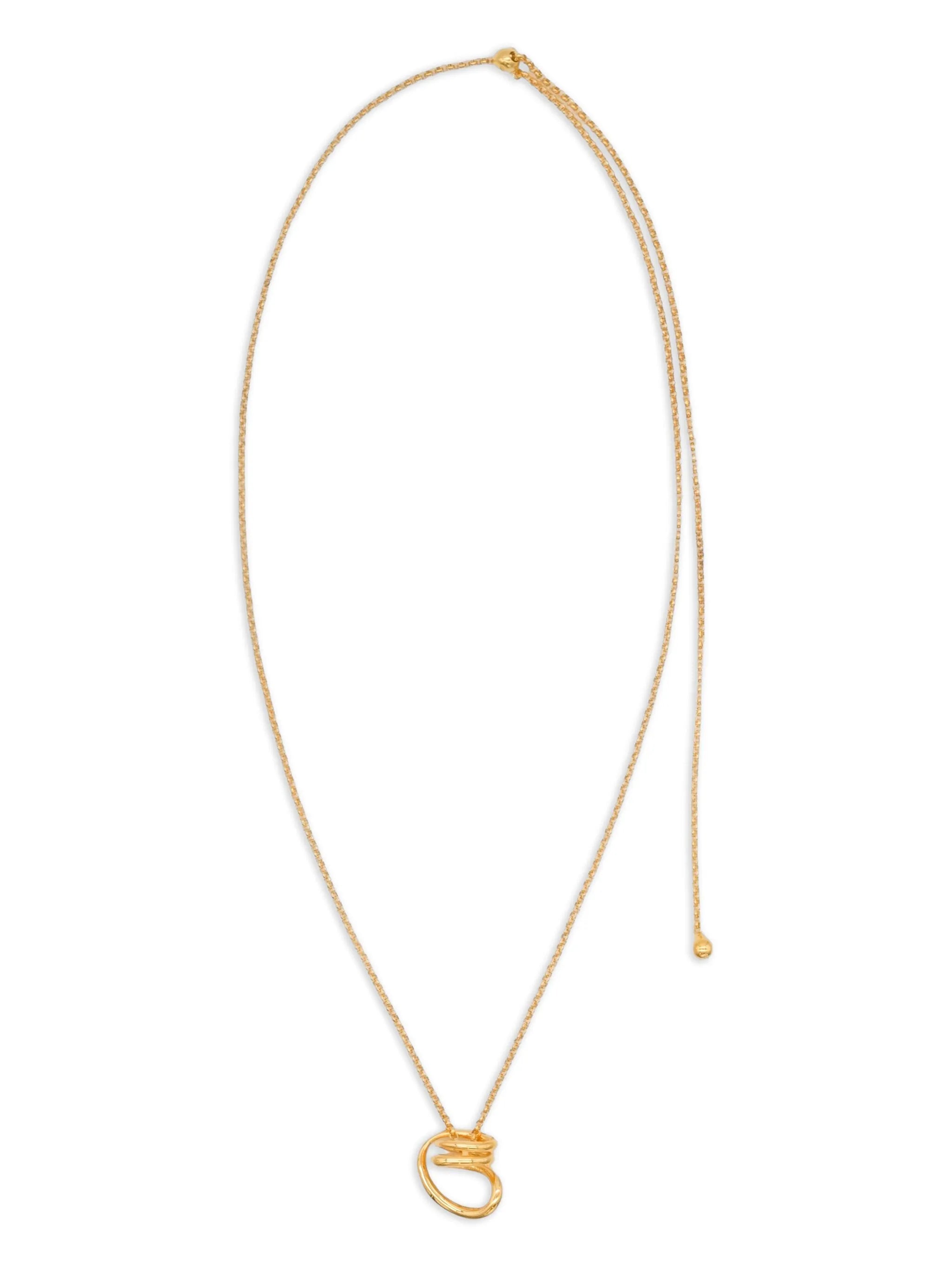 Round Trip pendant necklace