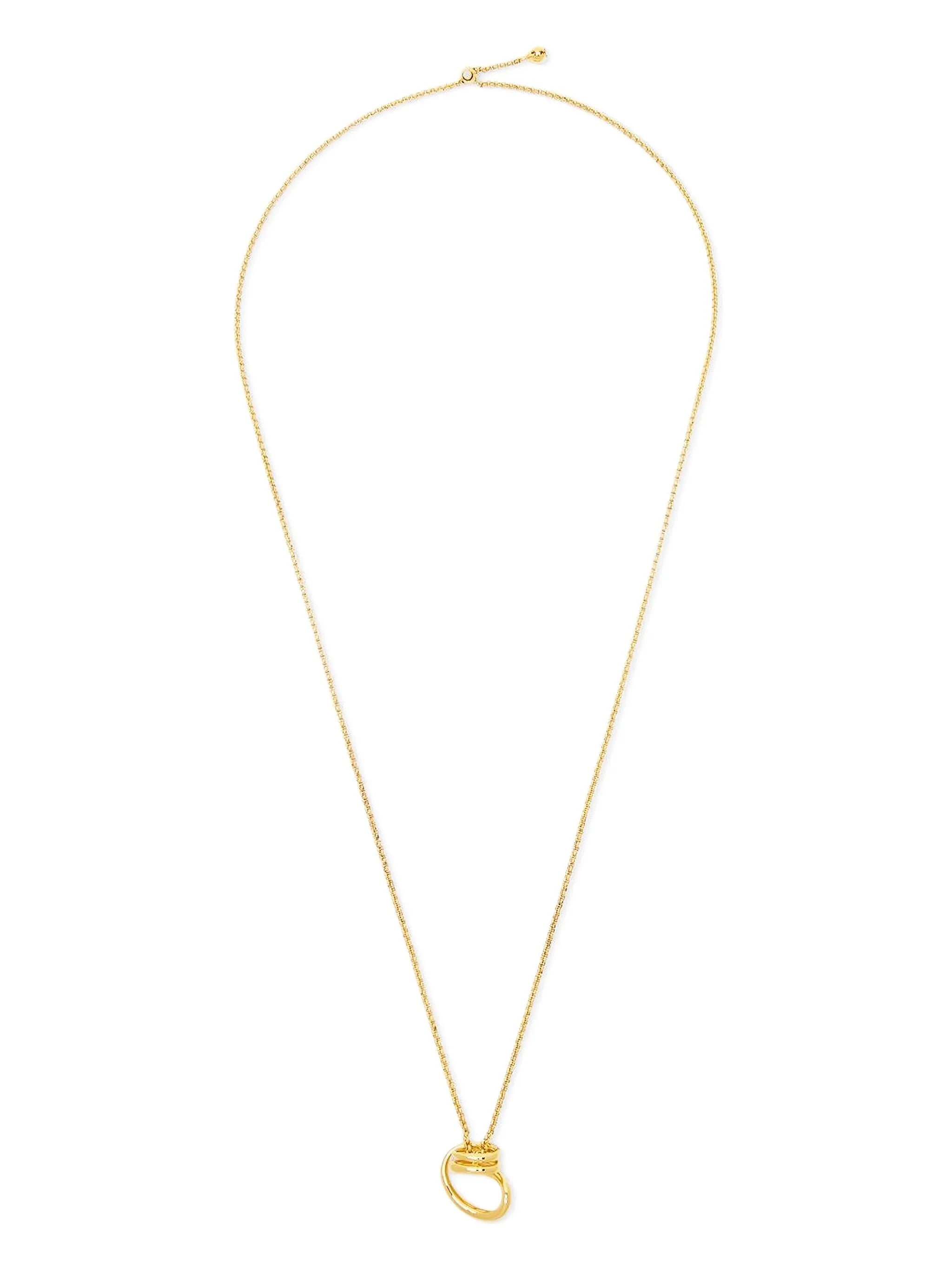 Round Trip pendant necklace