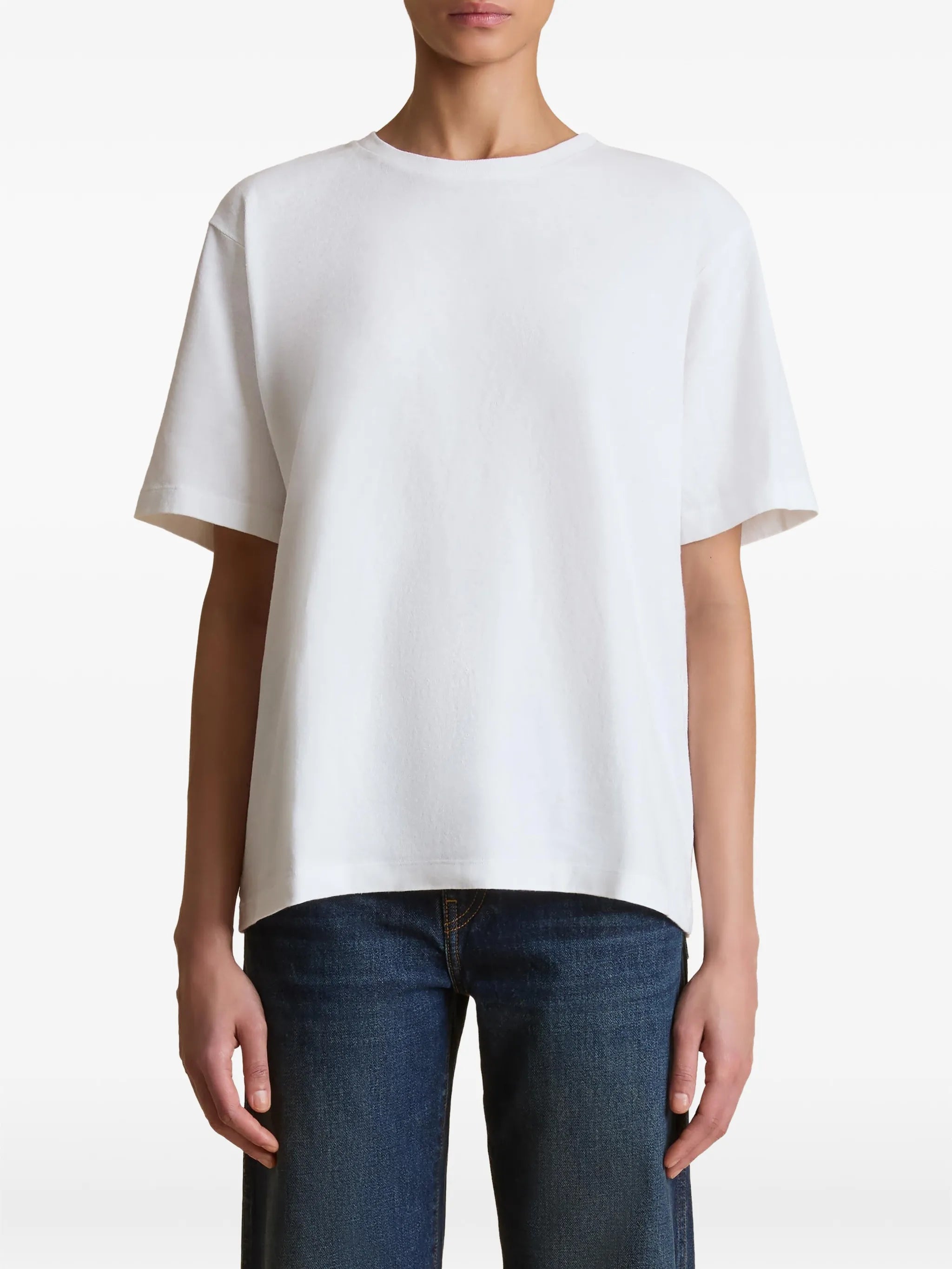 Mae cotton short-sleeve T-shirt