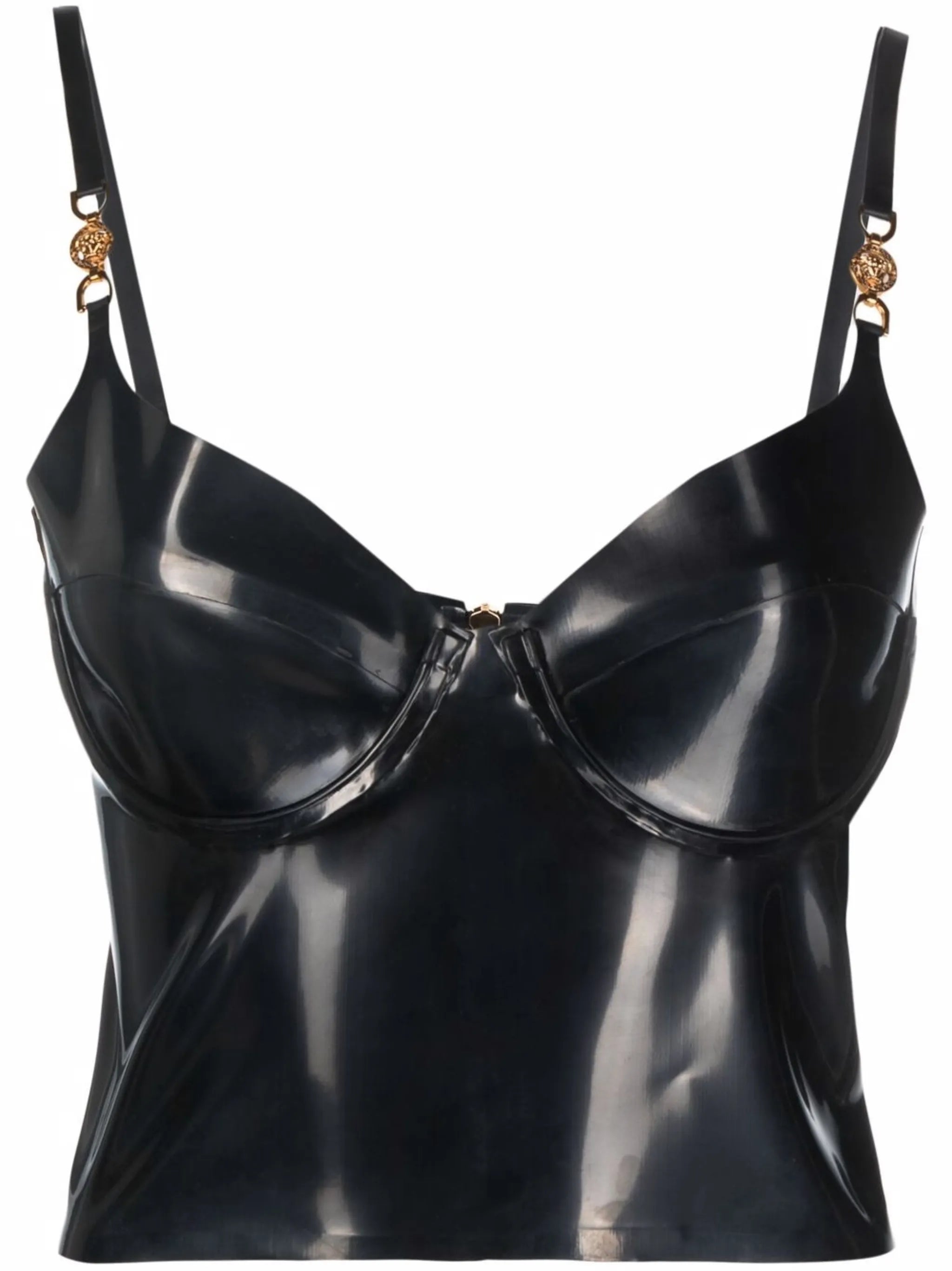 latex bustier top