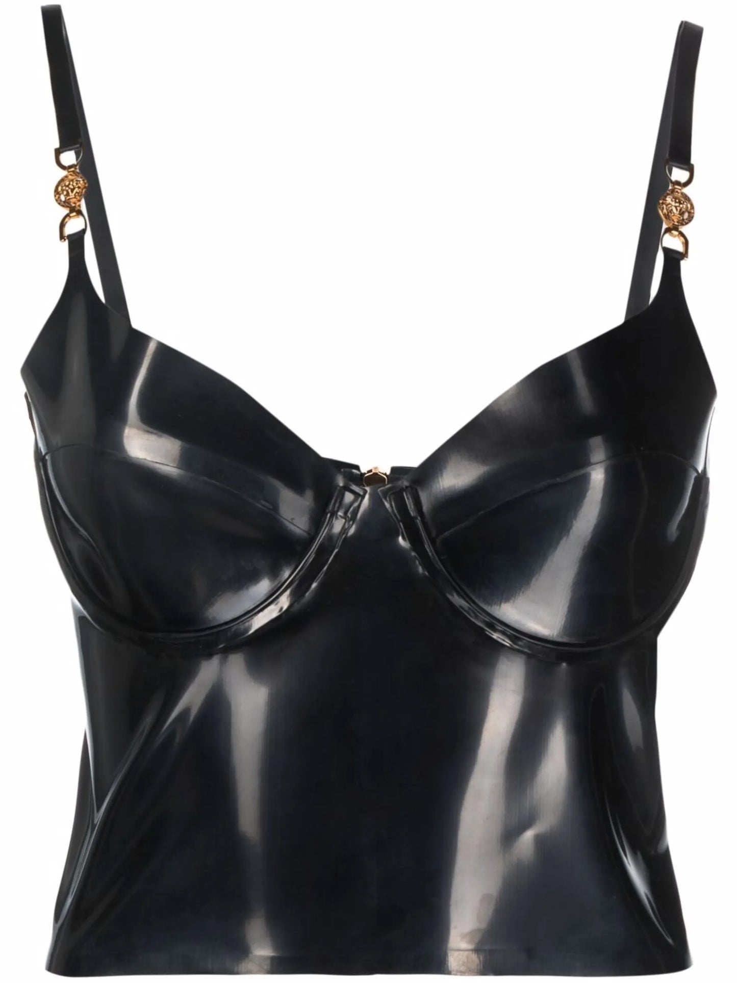 latex bustier top