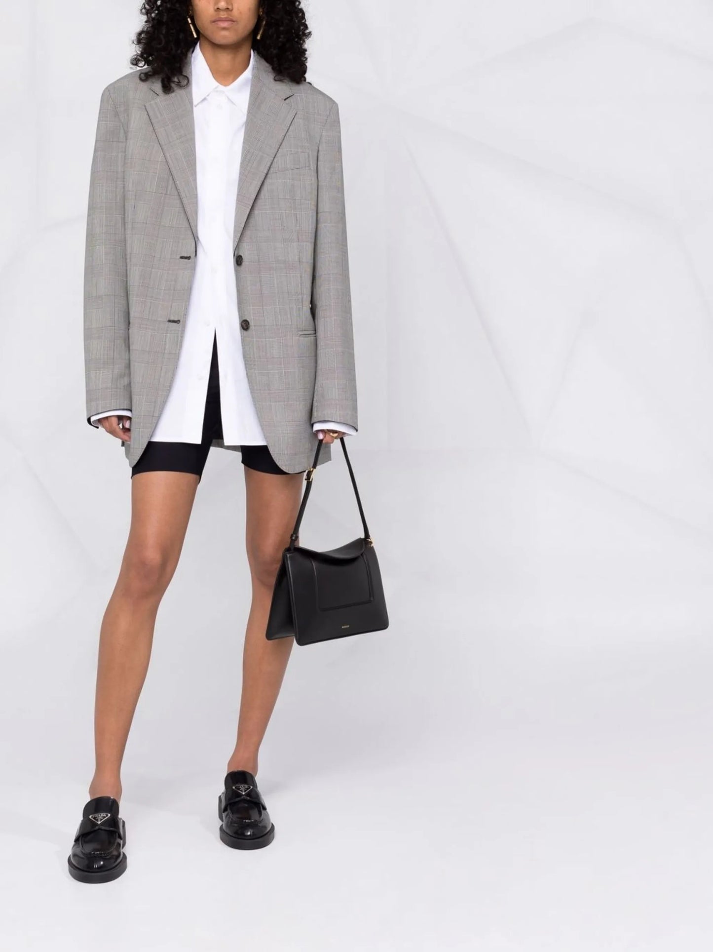 Penelope leather shoulder bag