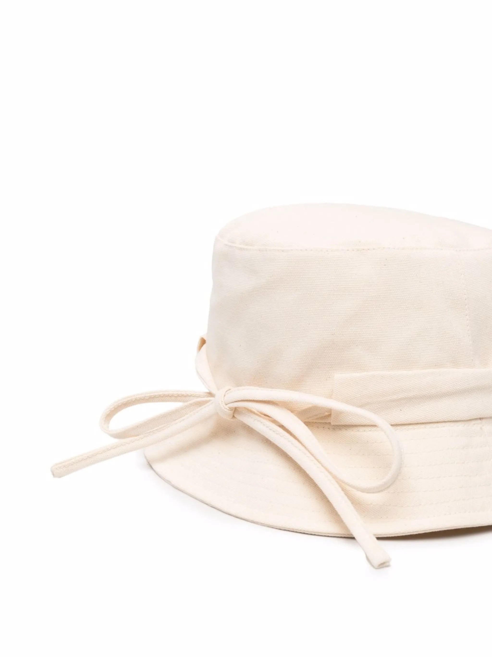 tie-detail bucket hat
