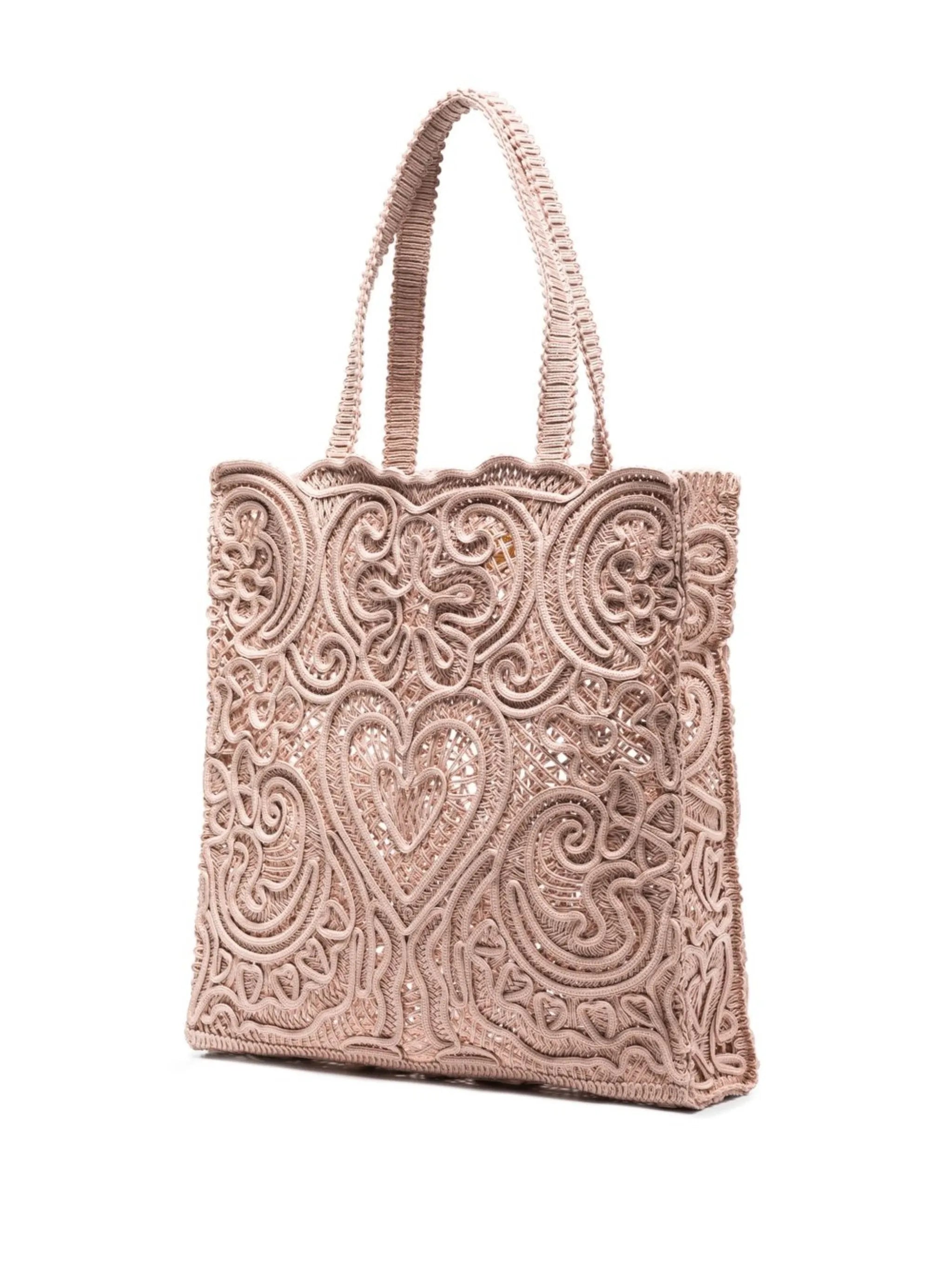 medium Beatrice cordonetto-lace tote bag