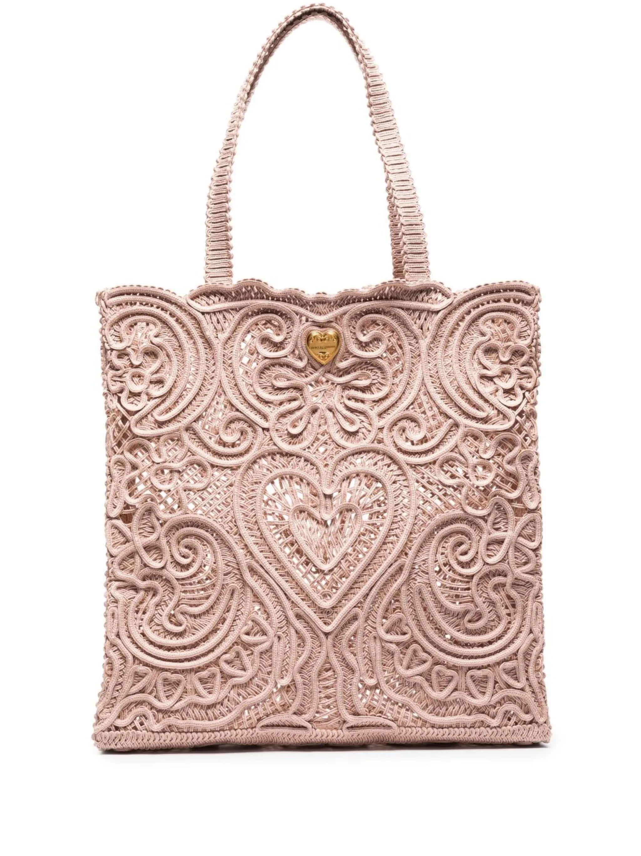 medium Beatrice cordonetto-lace tote bag