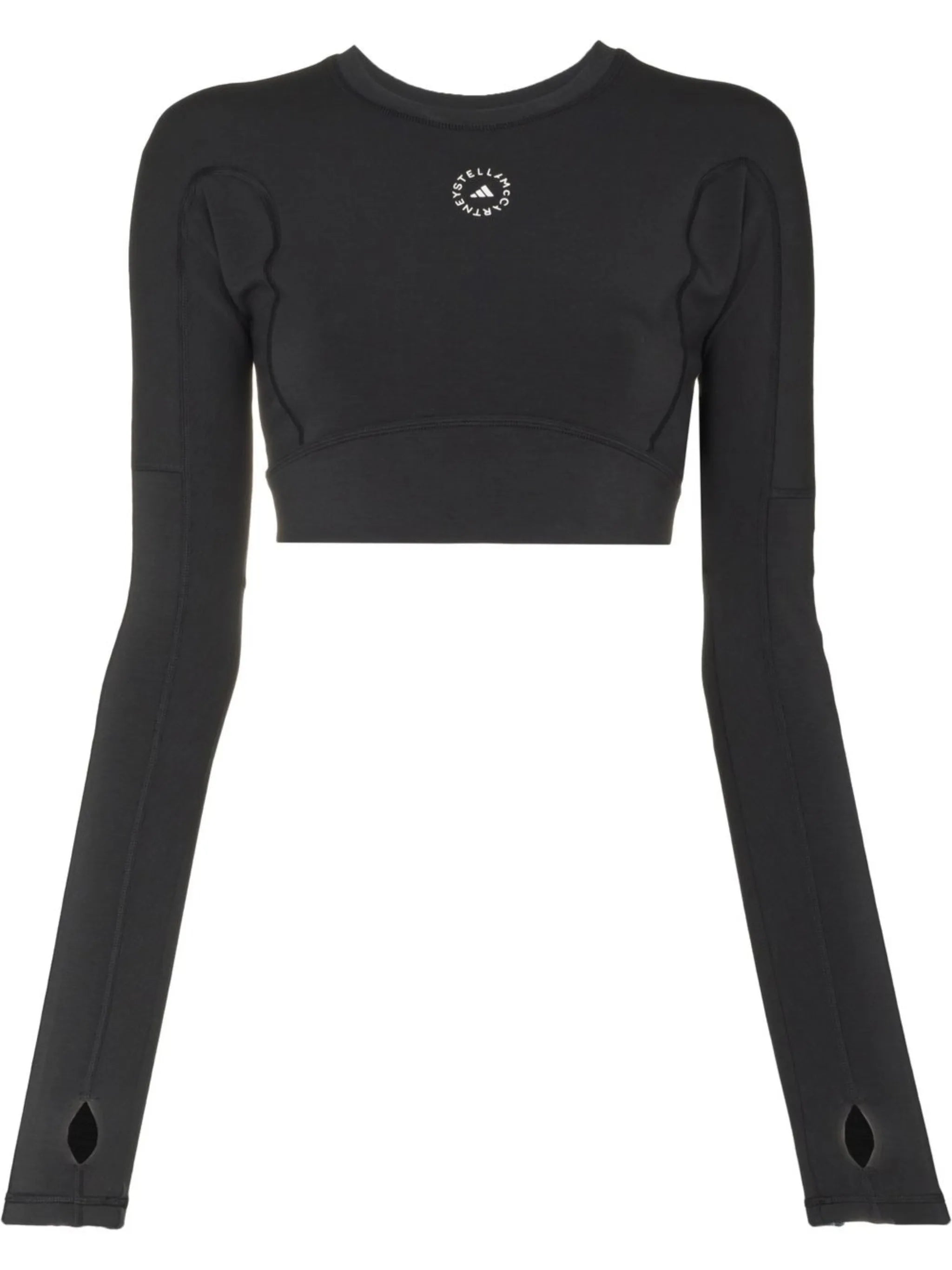 TrueStrength cut-out training crop top