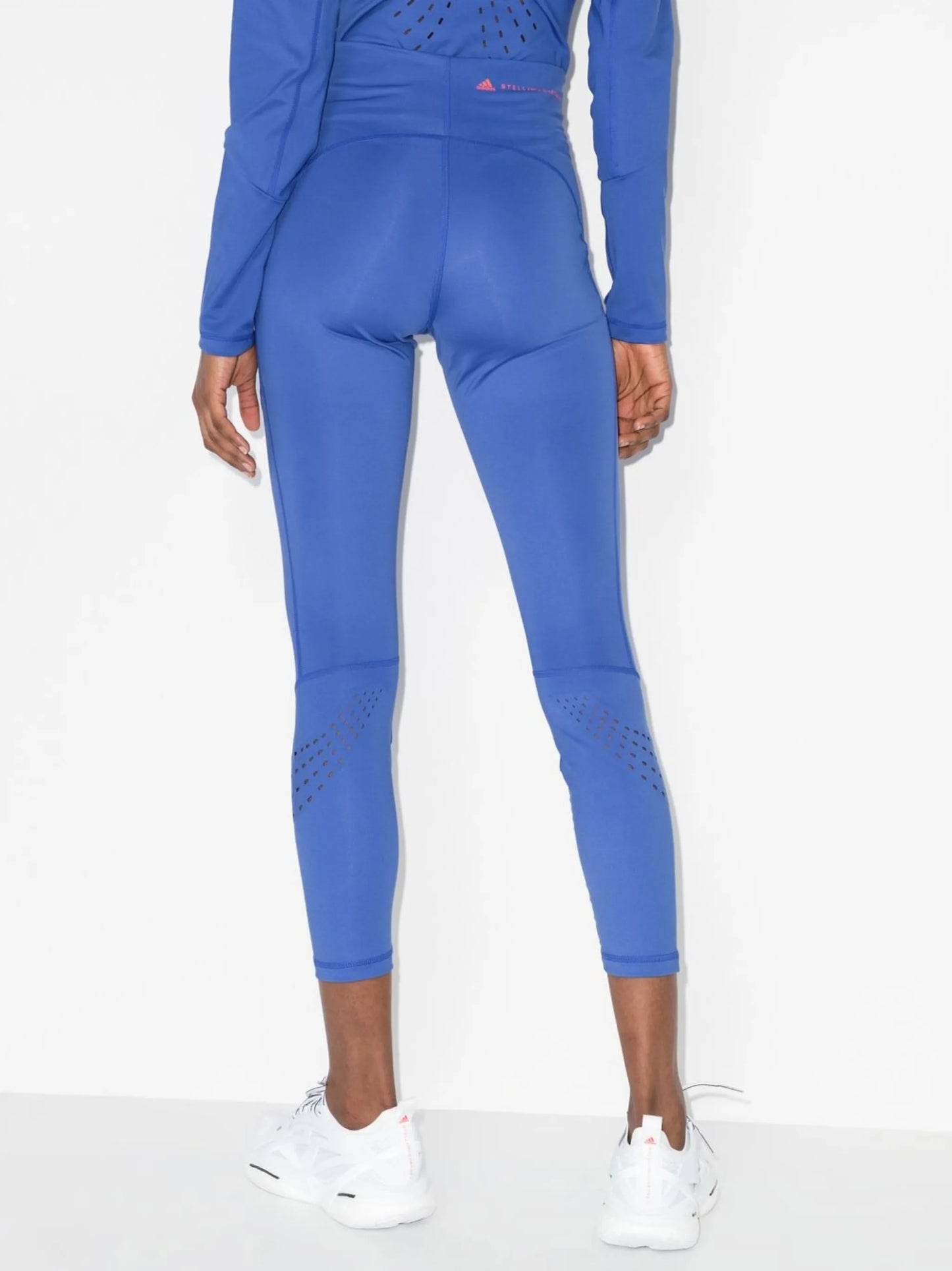 logo-print performance leggings