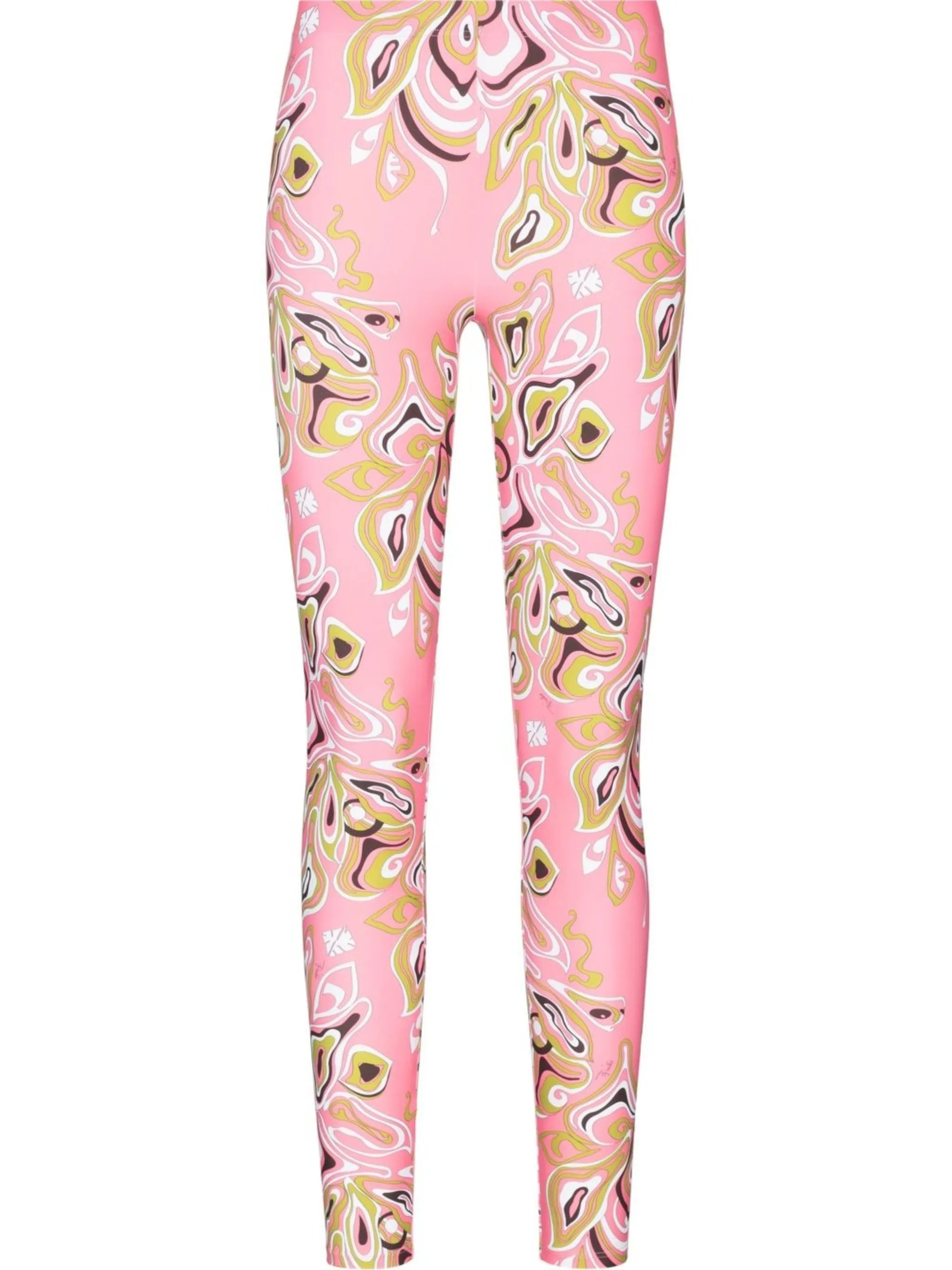 Africana-print leggings