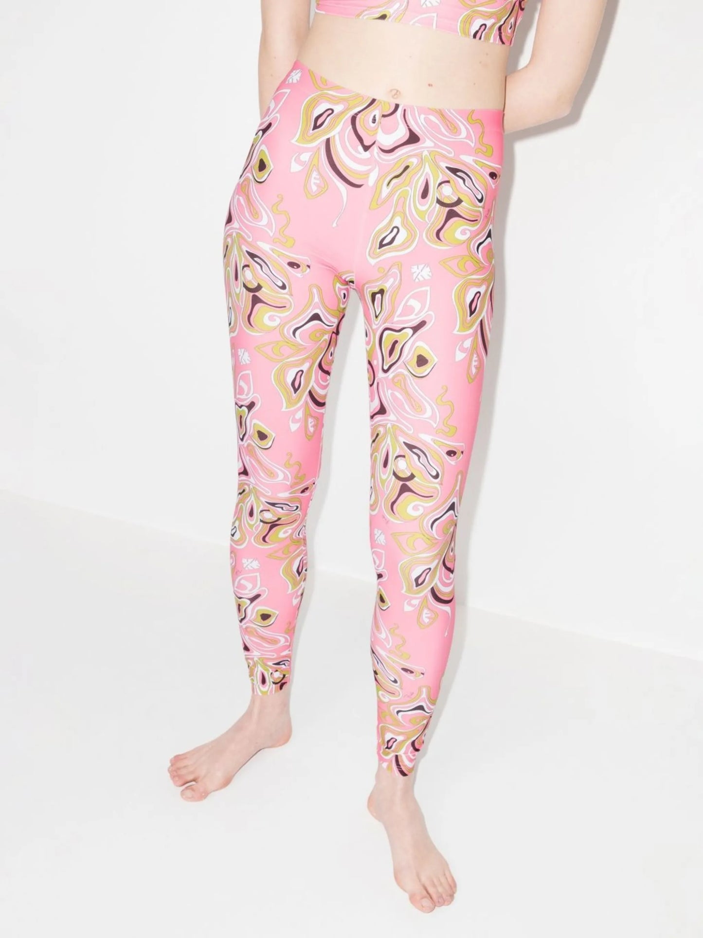 Africana-print leggings