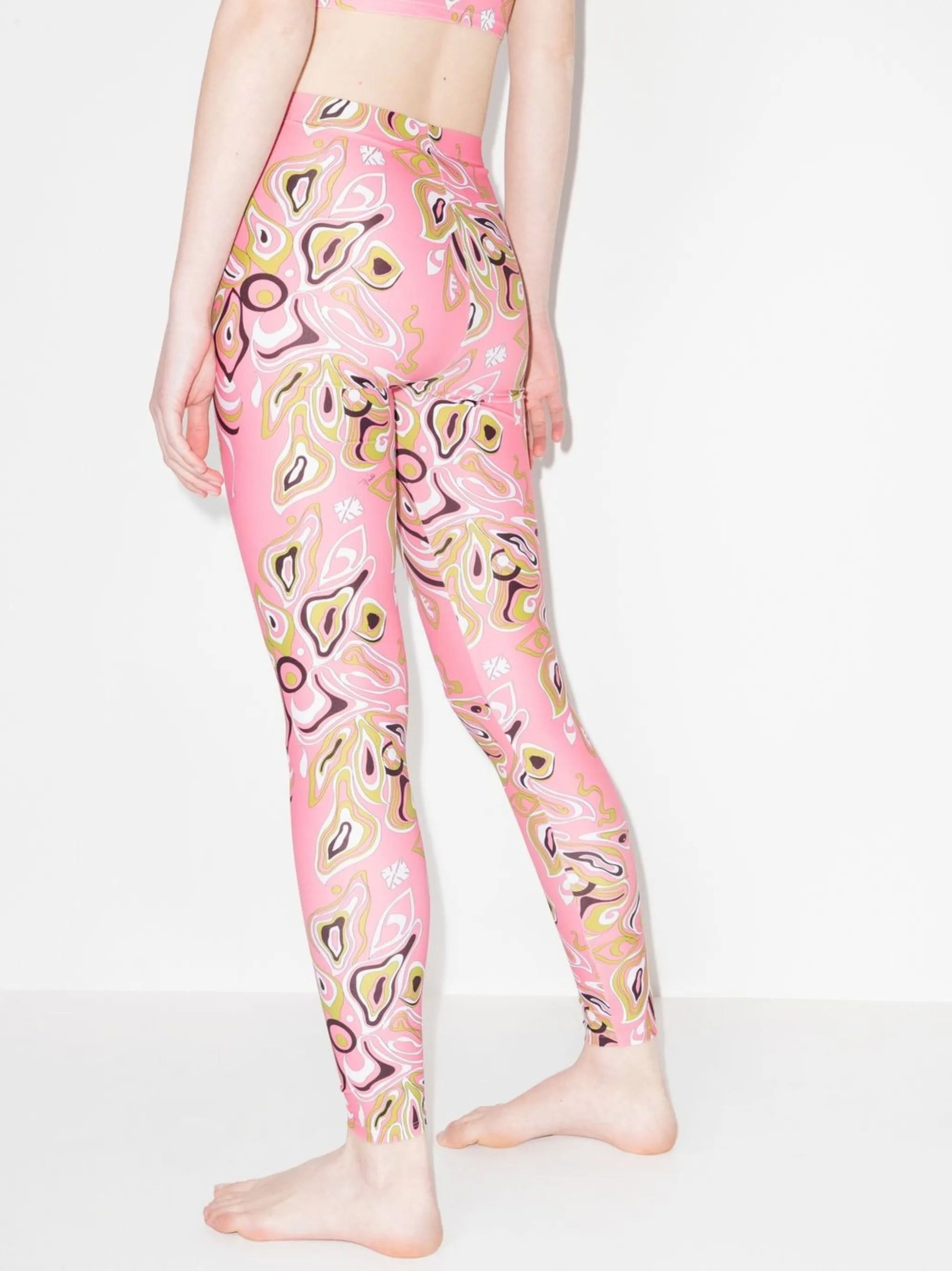 Africana-print leggings