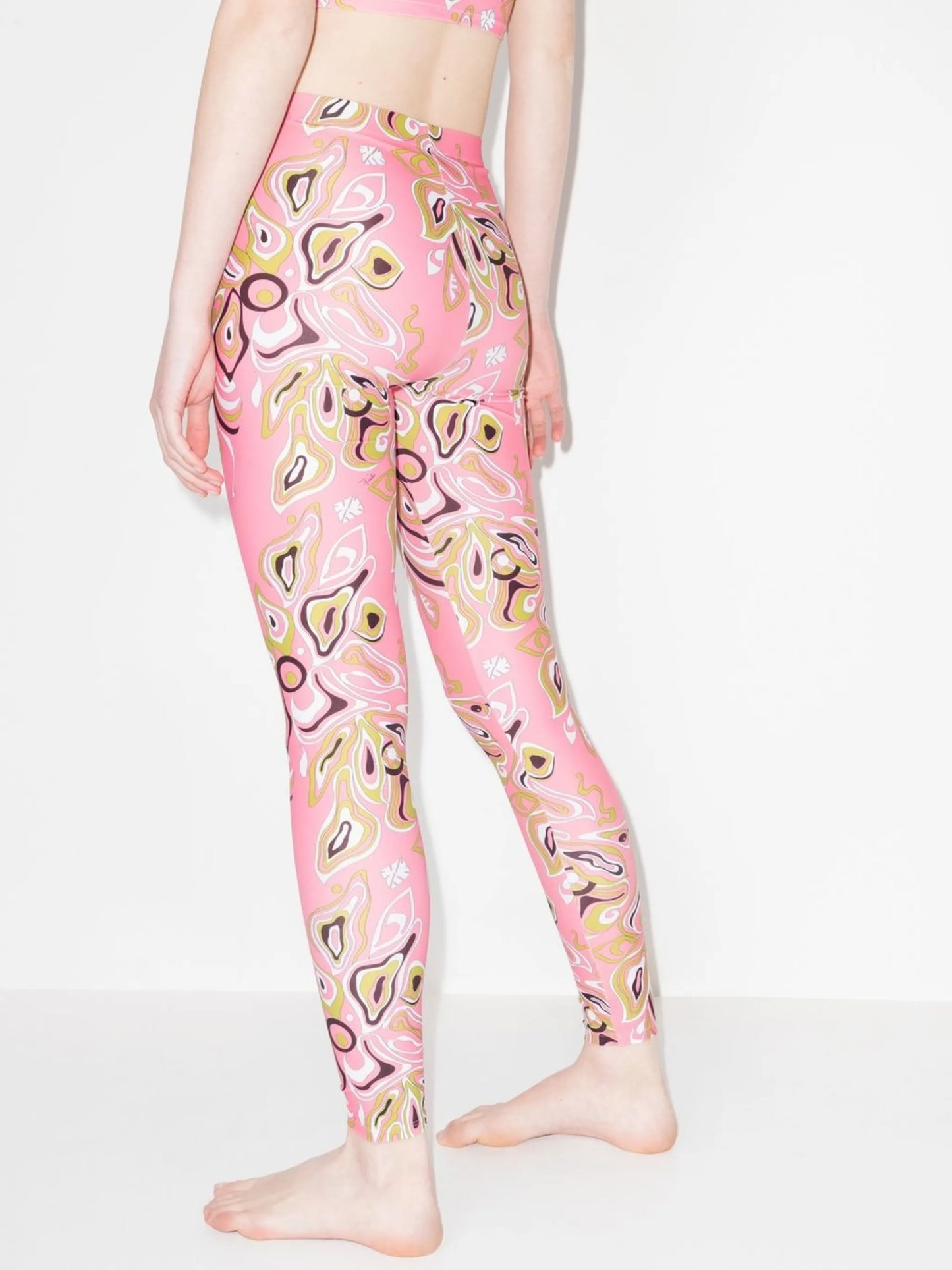 Africana-print leggings