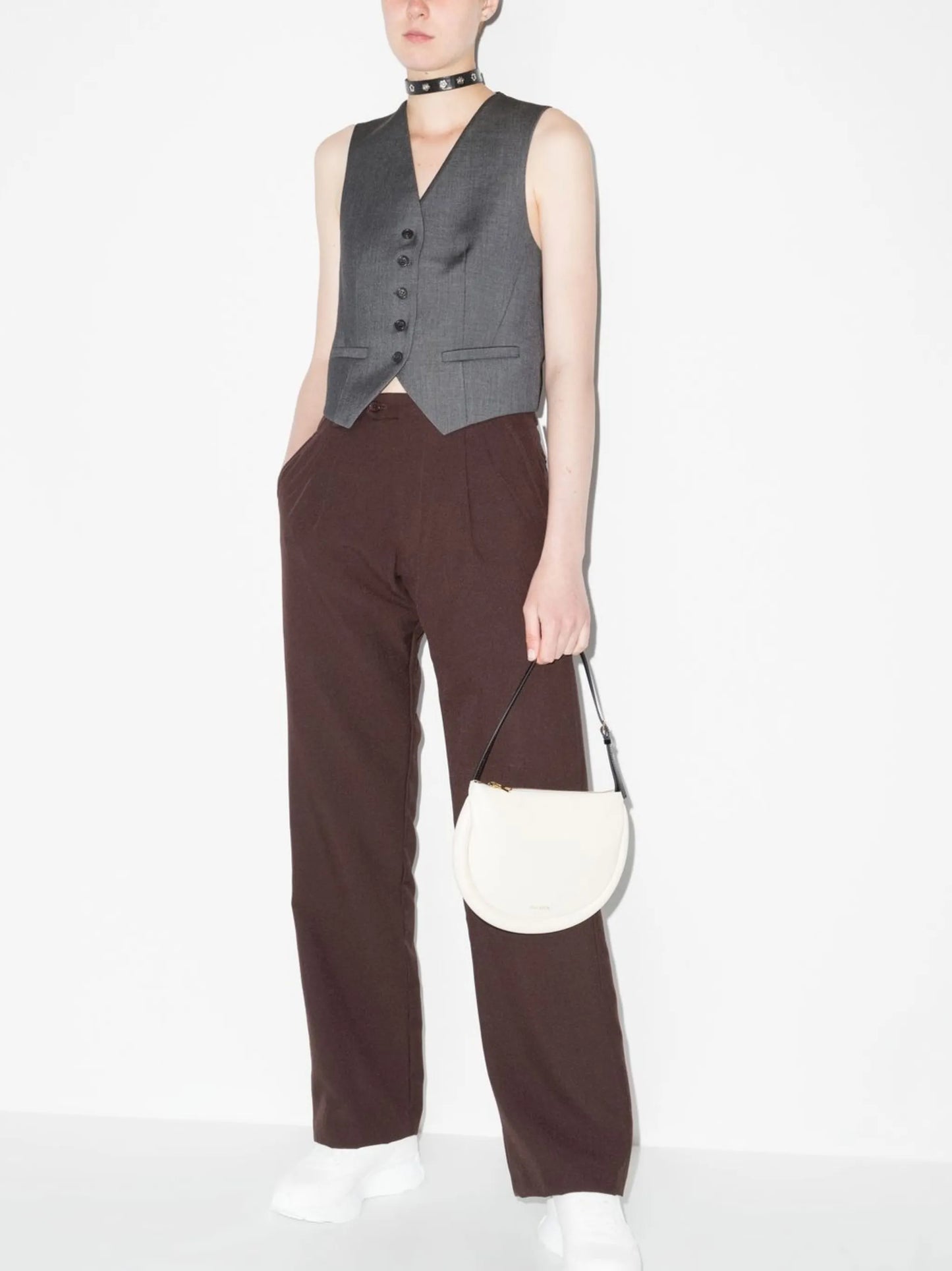 Gelso button-front waistcoat