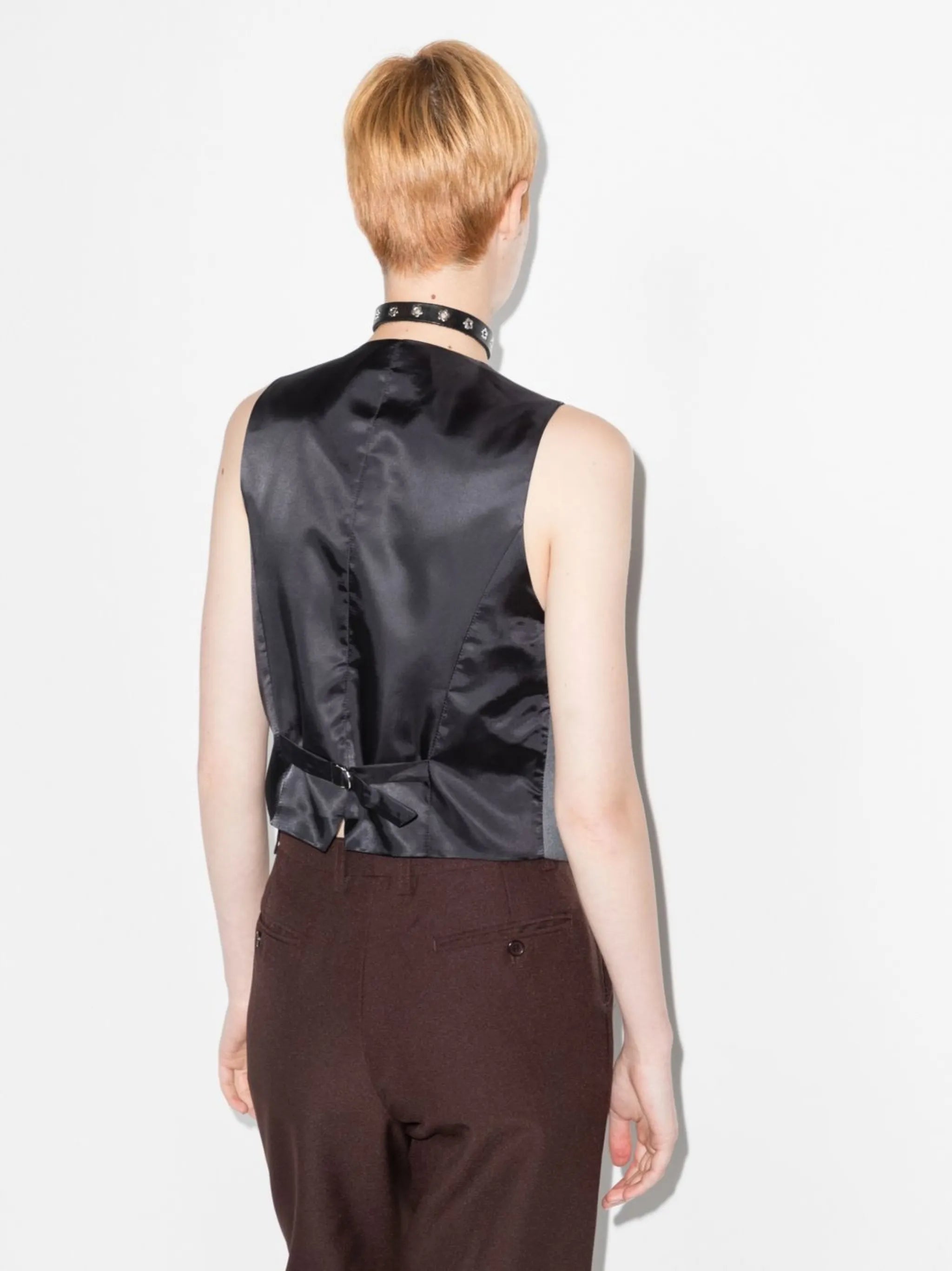Gelso button-front waistcoat
