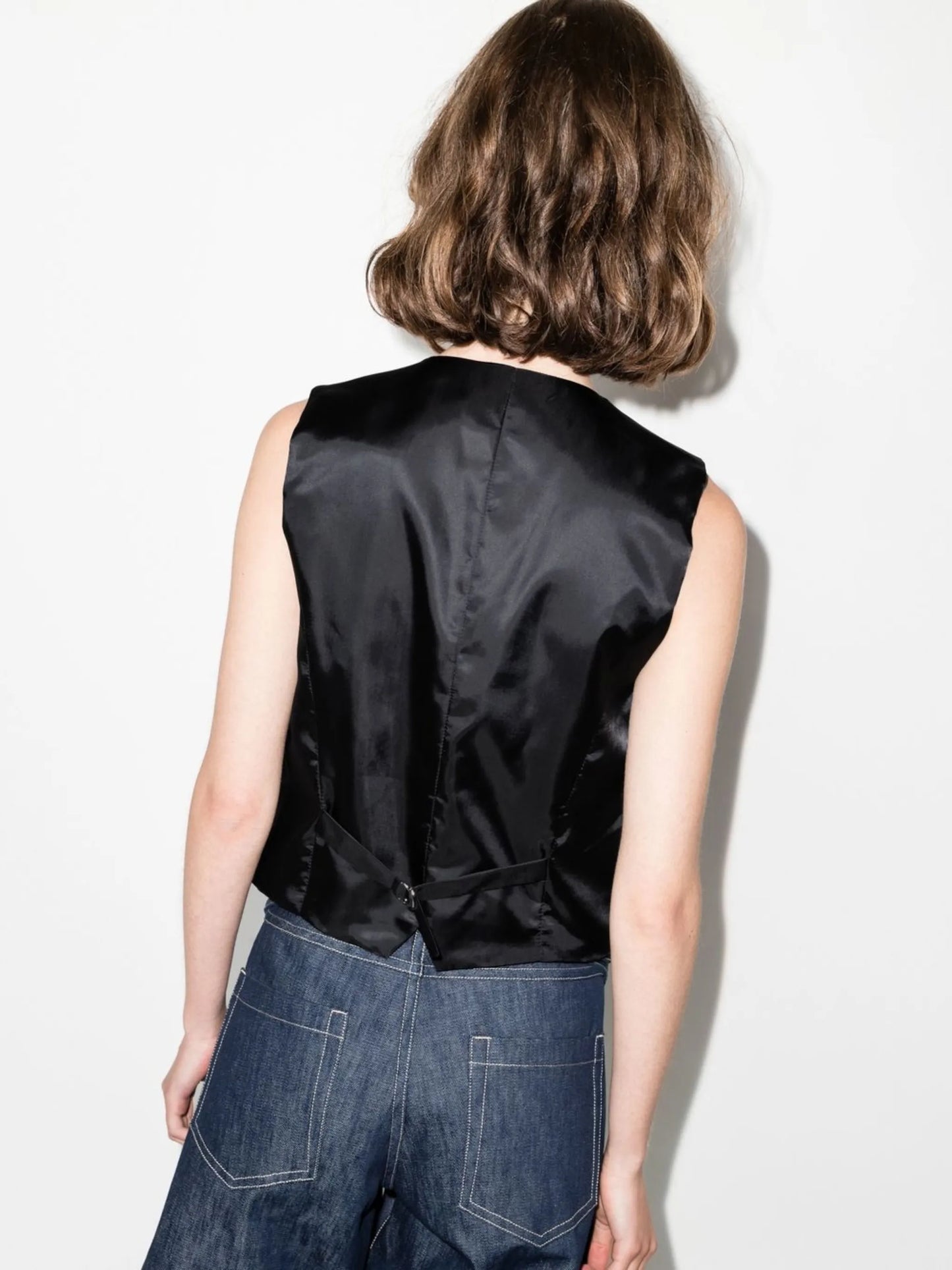 Gelso single-breasted waistcoat