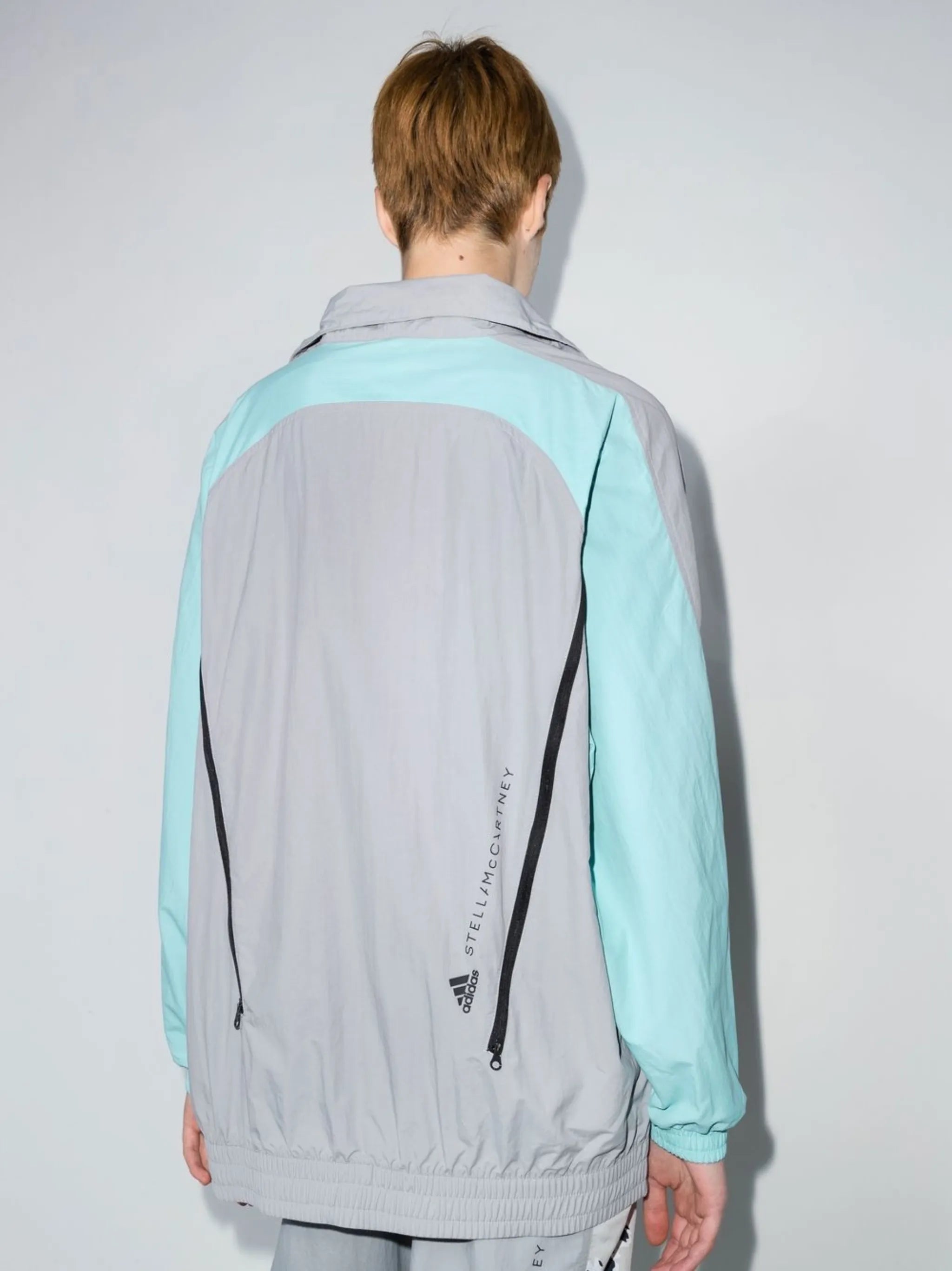 leopard-print track jacket