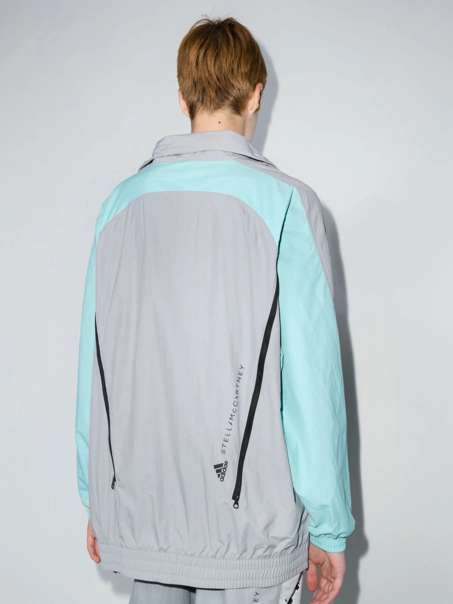 leopard-print track jacket