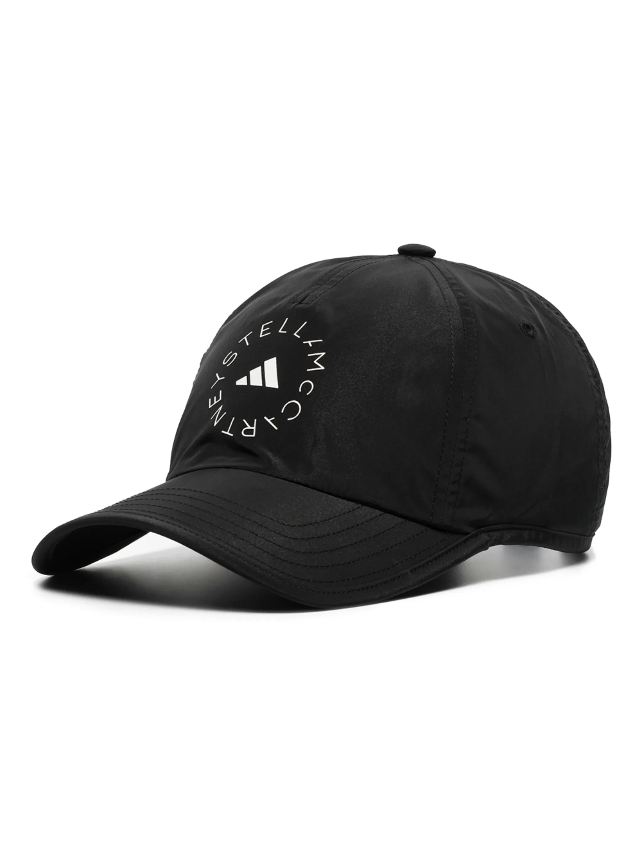 logo print drawstring baseball cap