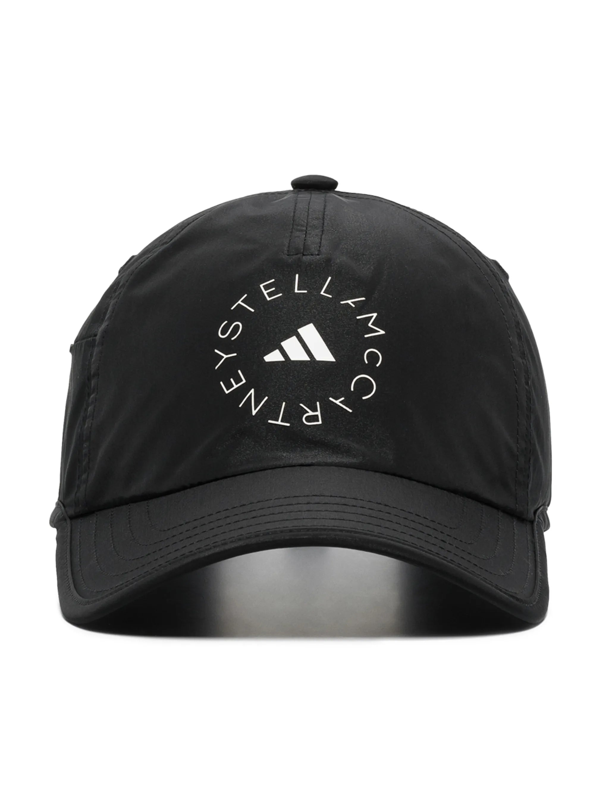 logo print drawstring baseball cap