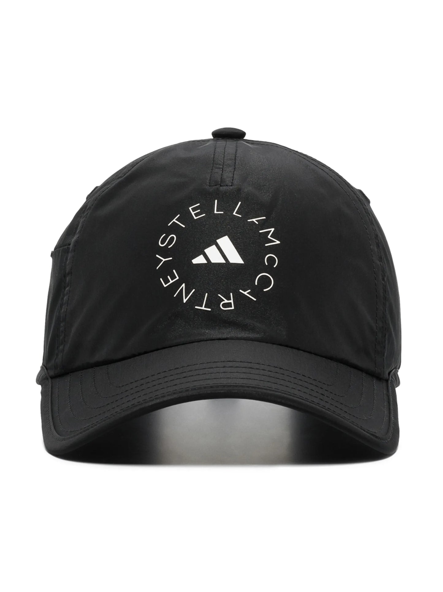 logo print drawstring baseball cap