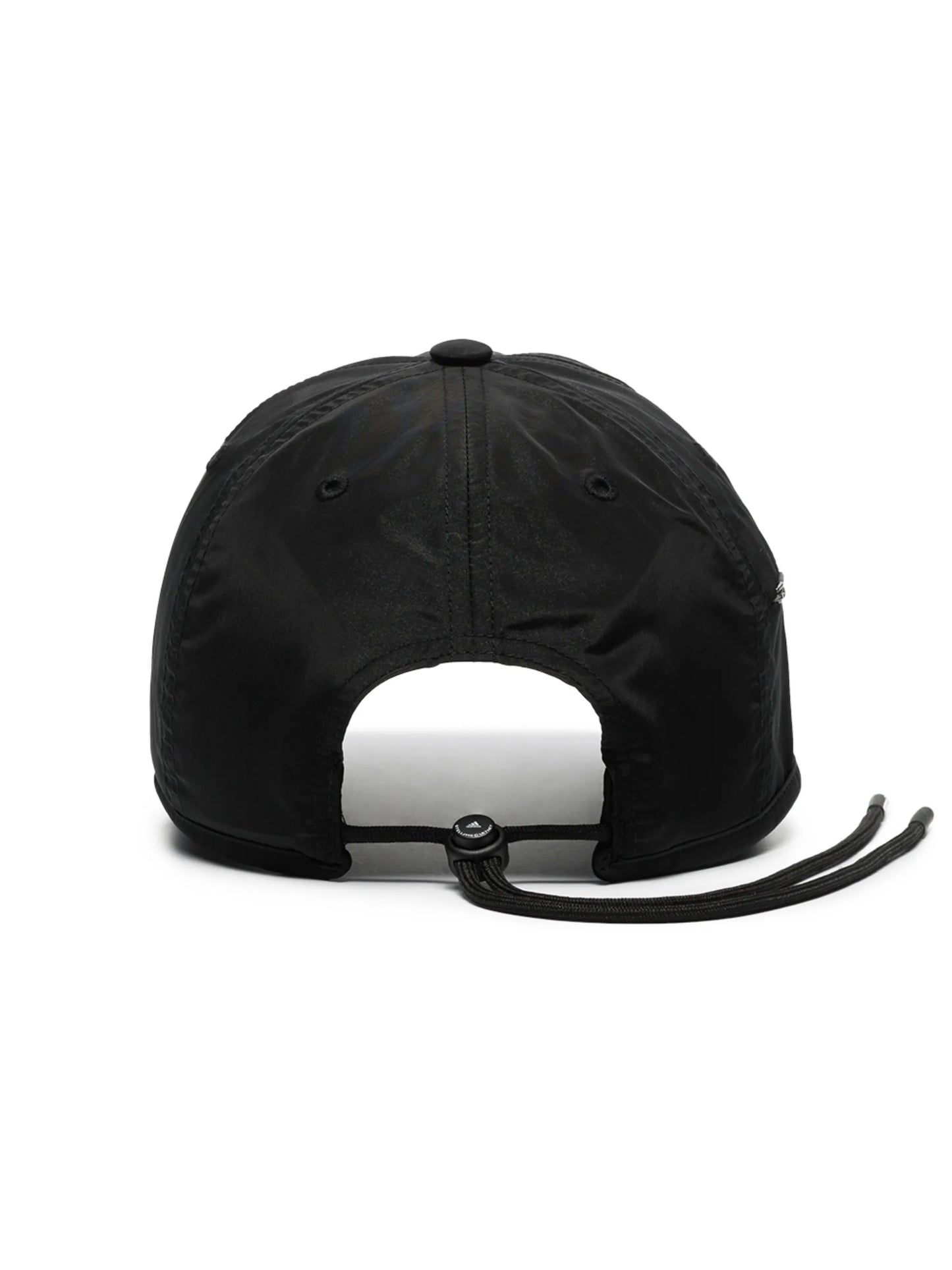 logo print drawstring baseball cap