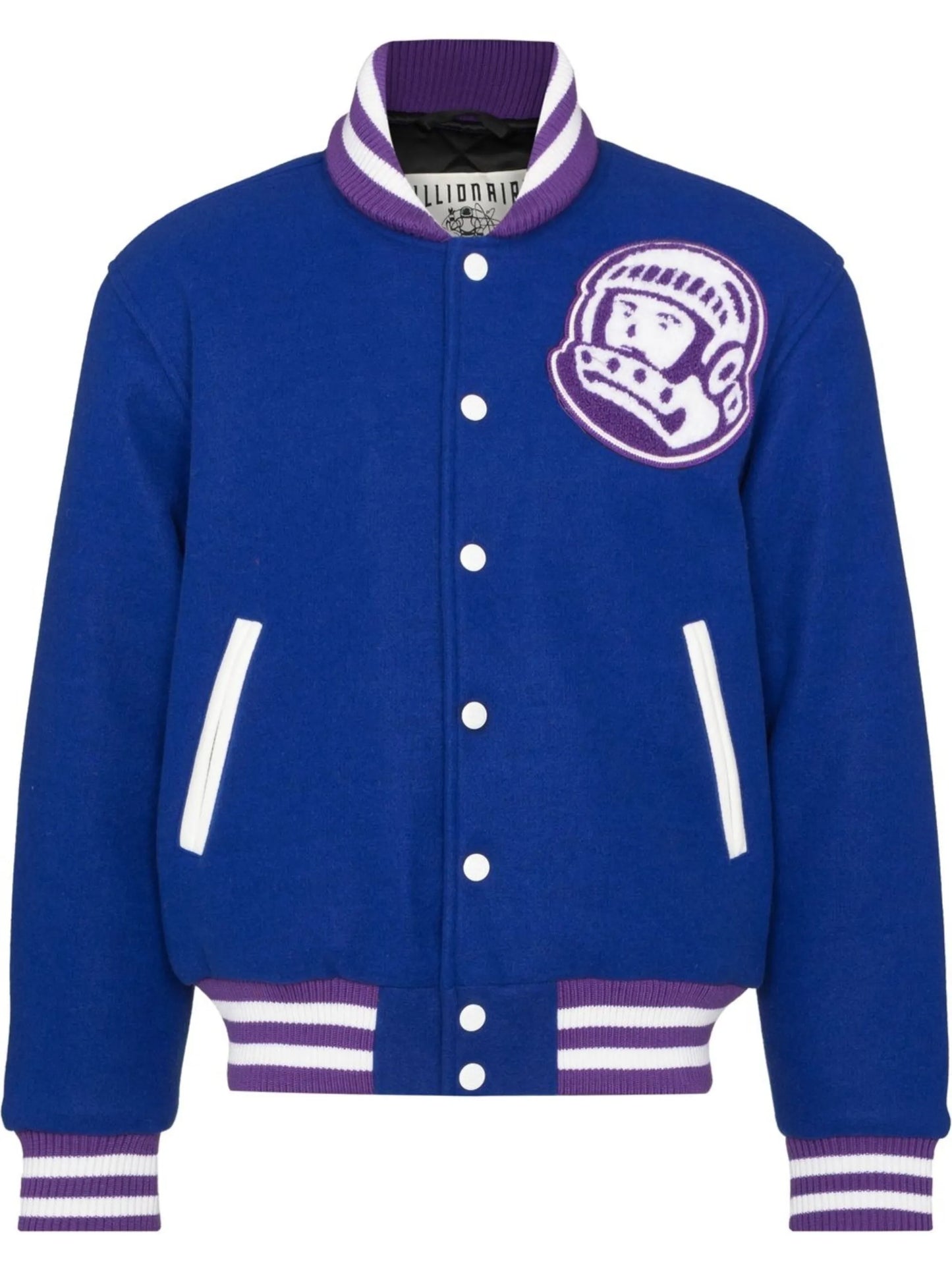 Astro logo-appliqué varsity jacket