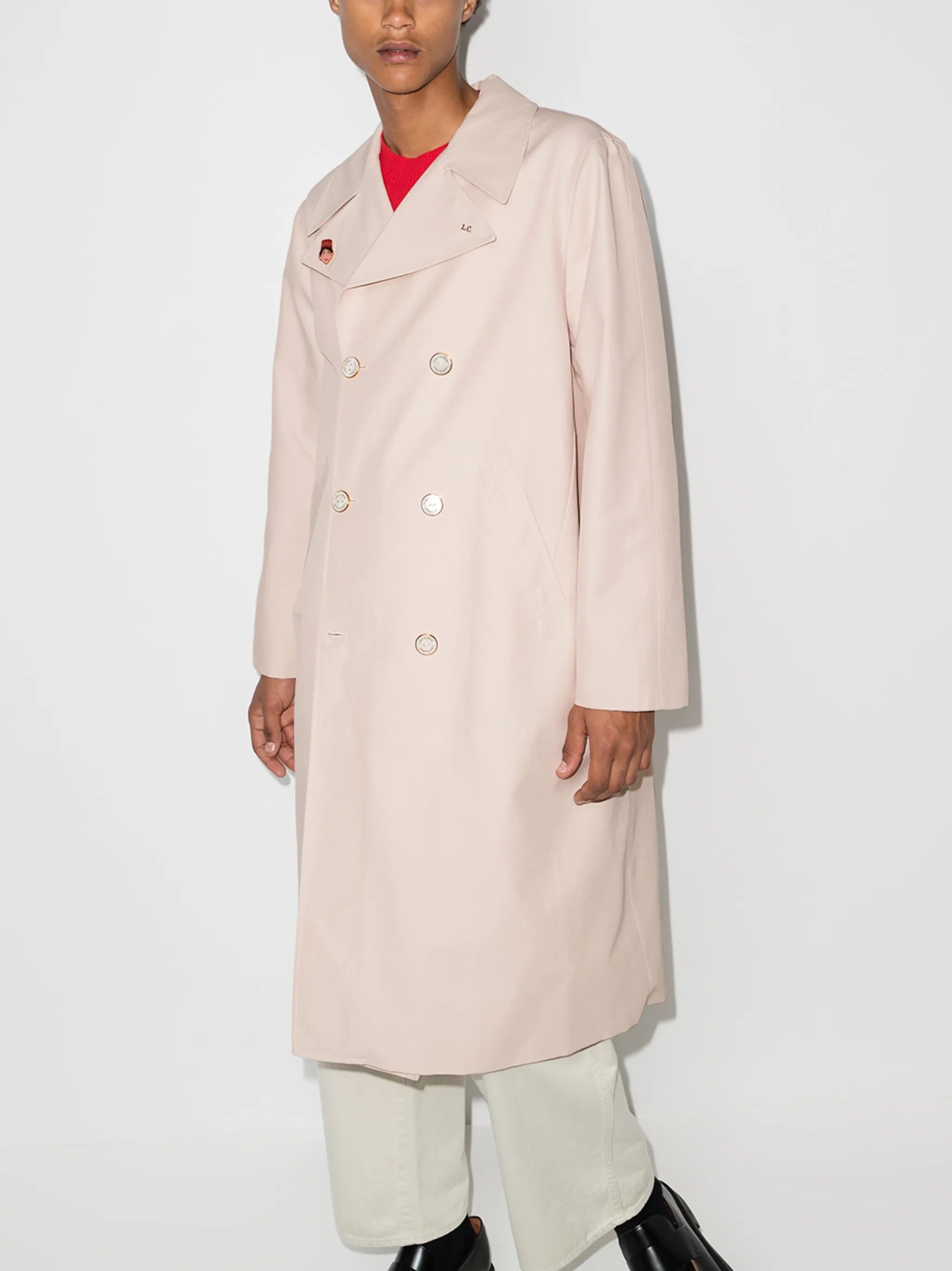 Issa double-breasted trench coat