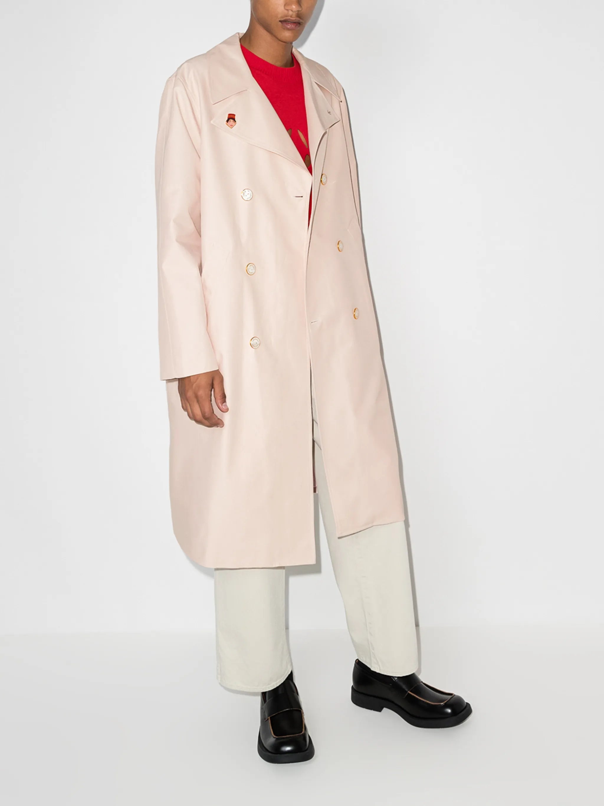 Issa double-breasted trench coat