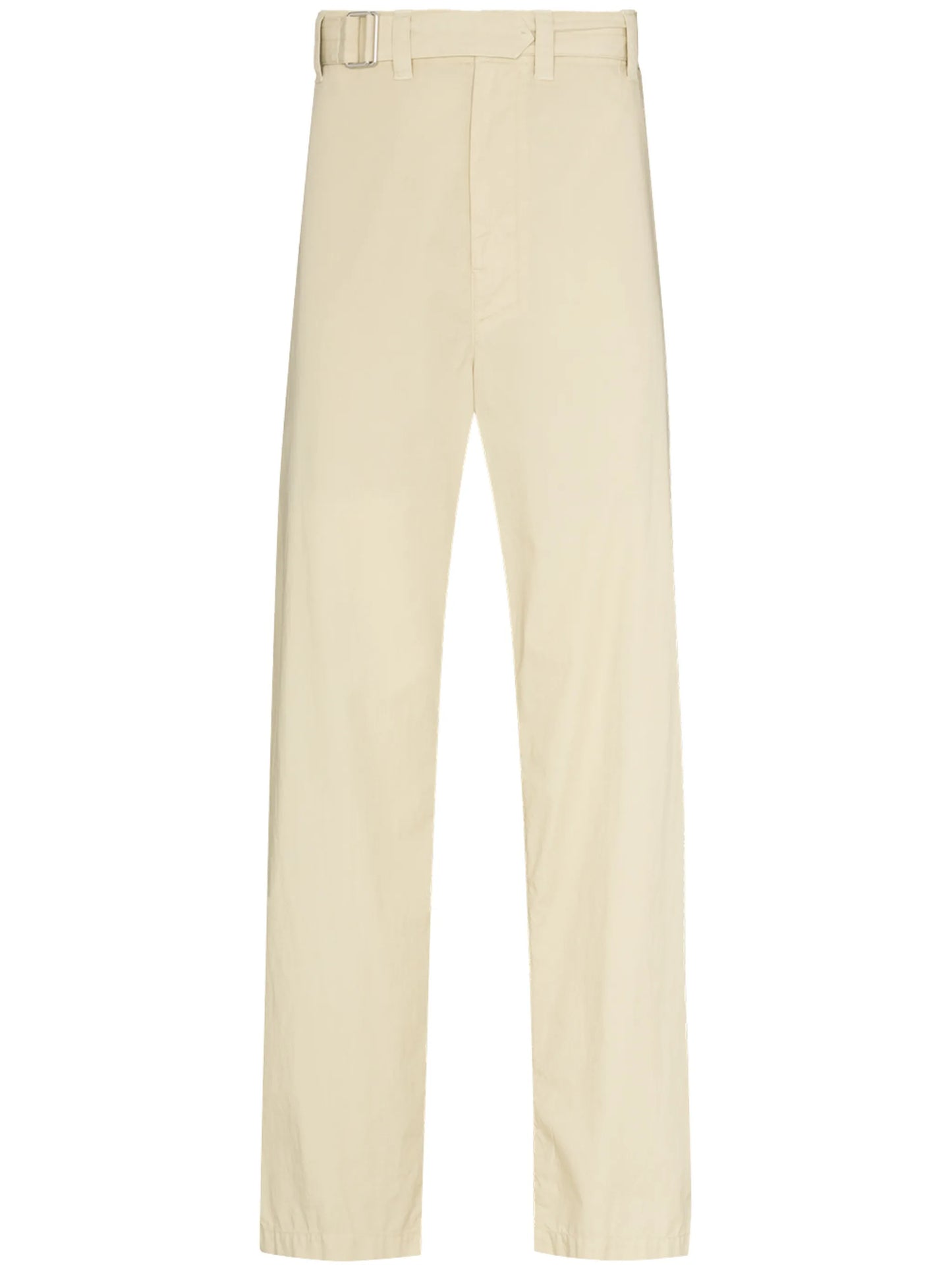 belted wide-leg trousers