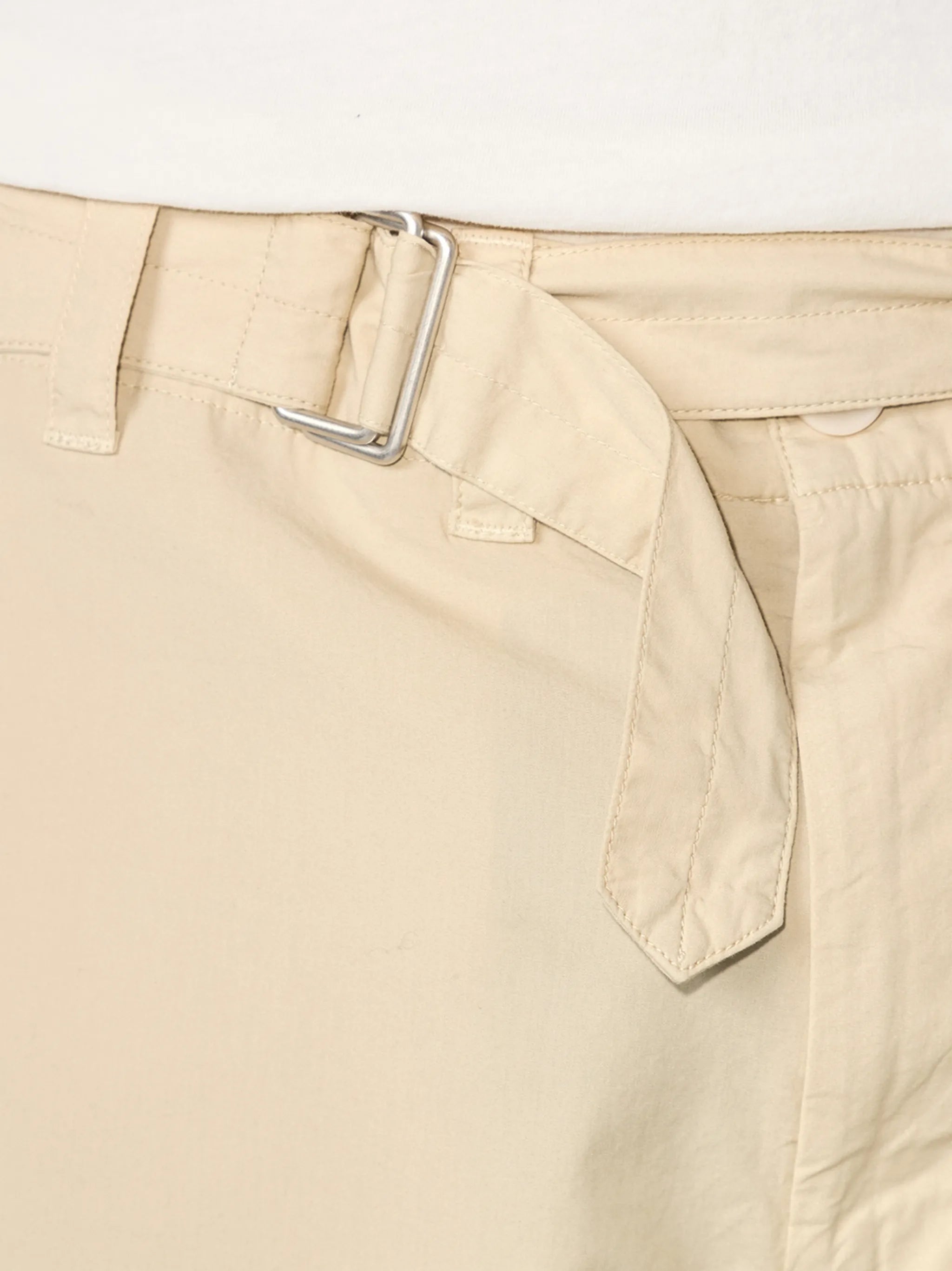 belted wide-leg trousers