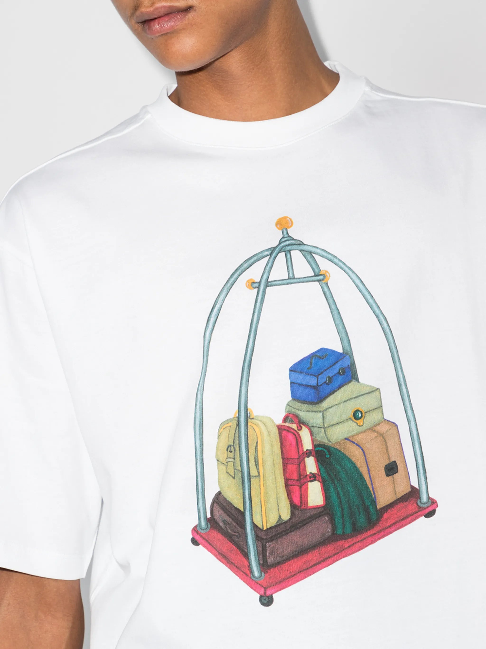 Issa Trolley print T-shirt