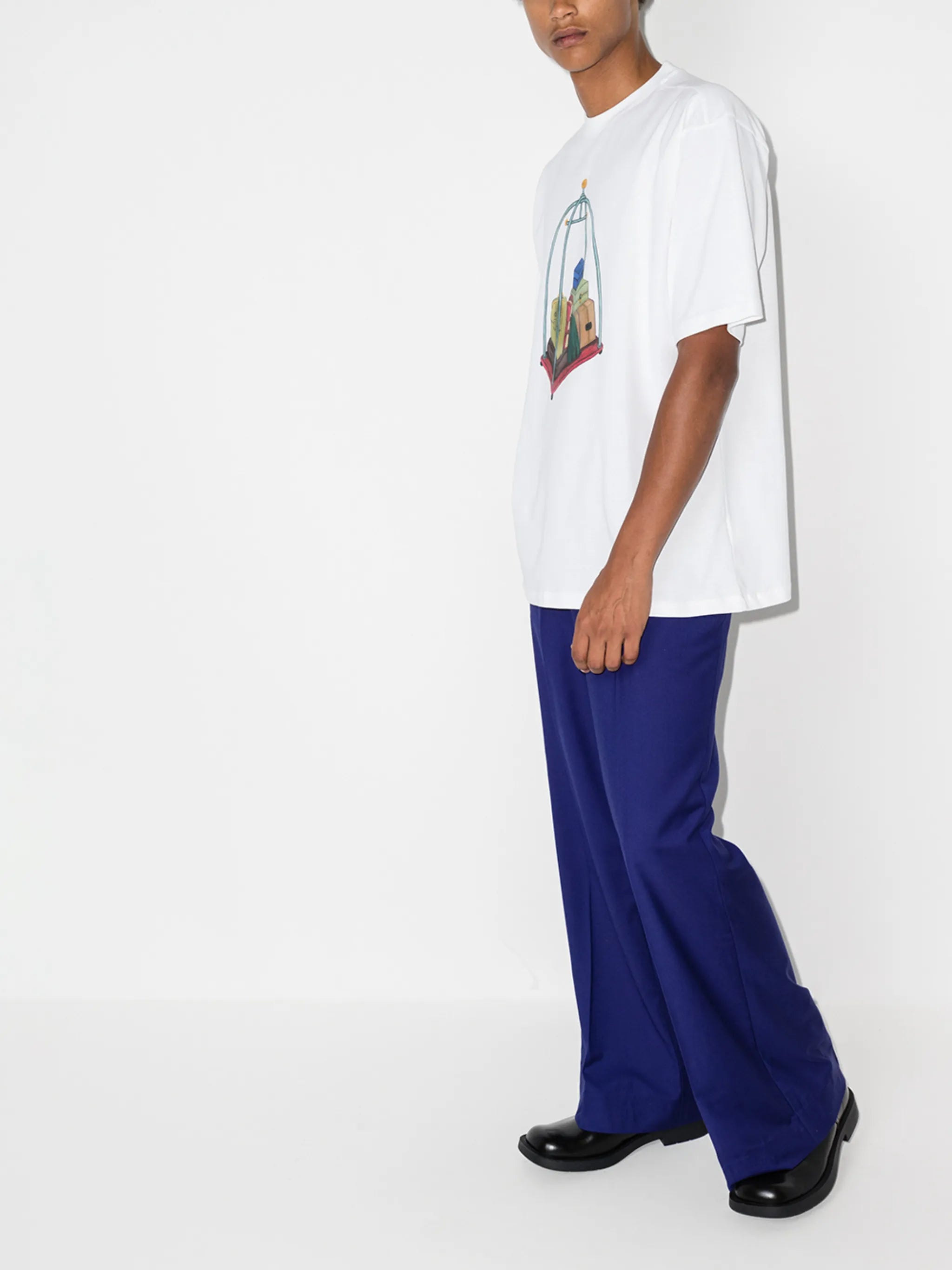Issa Trolley print T-shirt