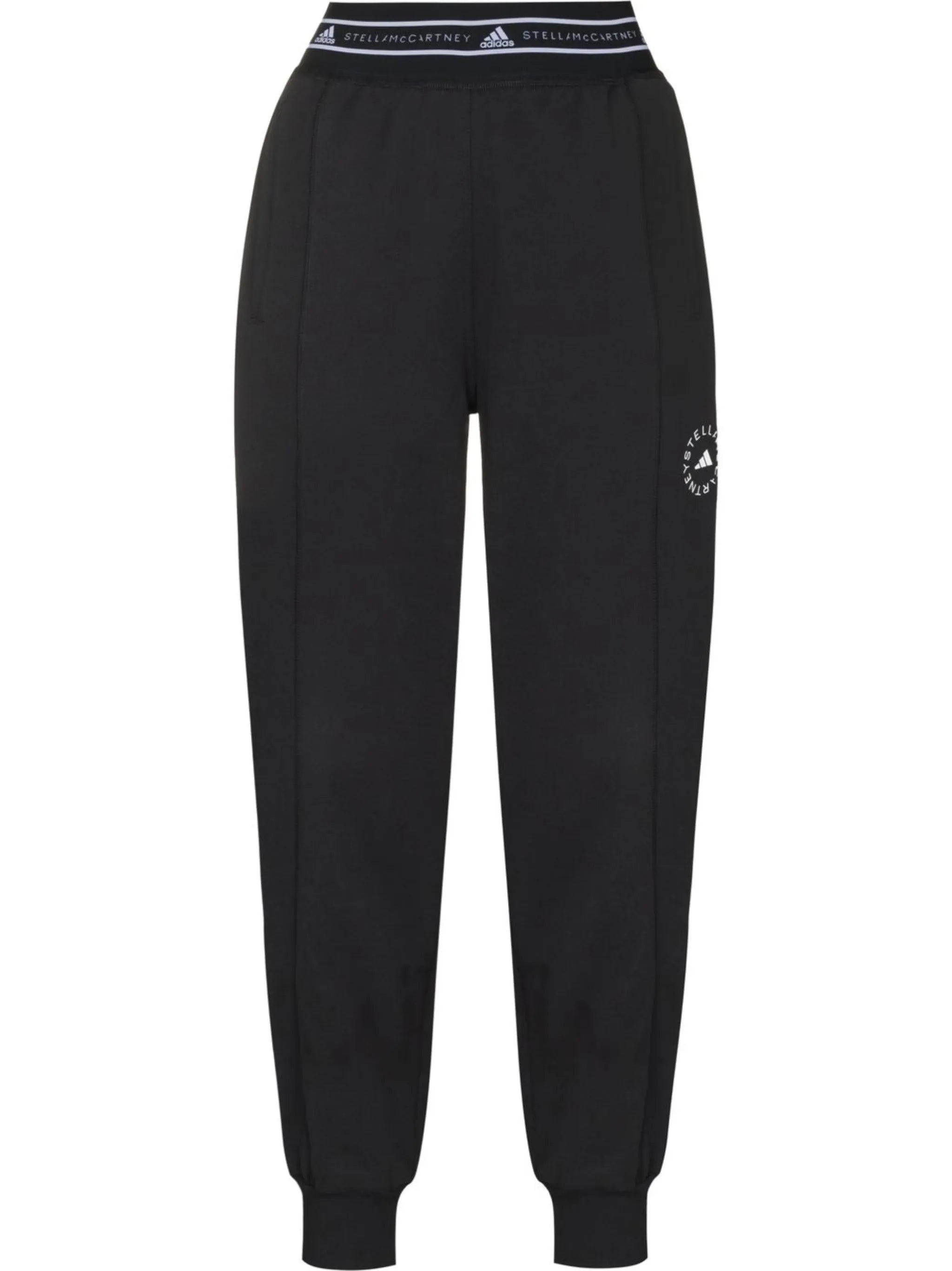 logo-print organic cotton track pants