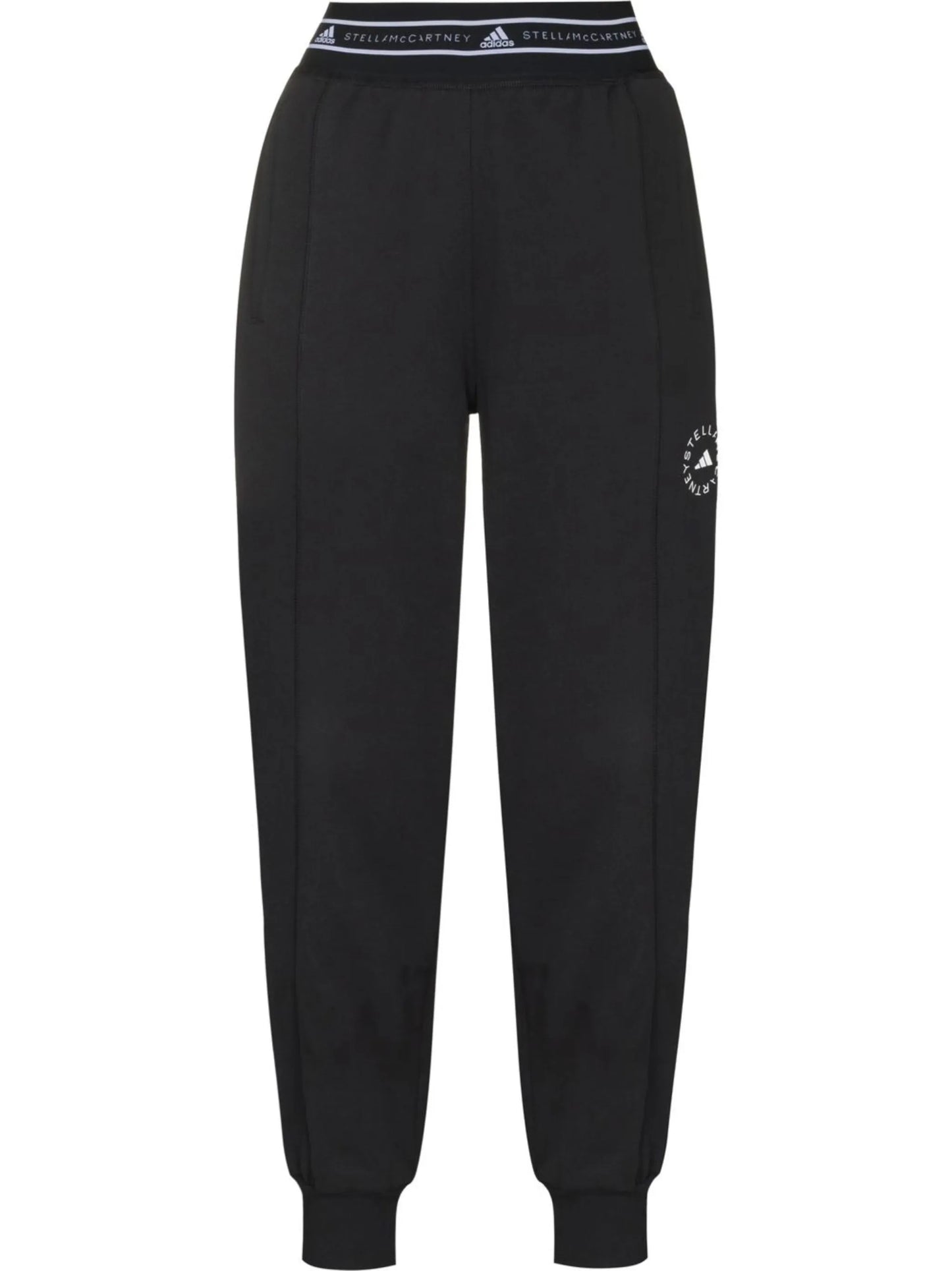 logo-print organic cotton track pants