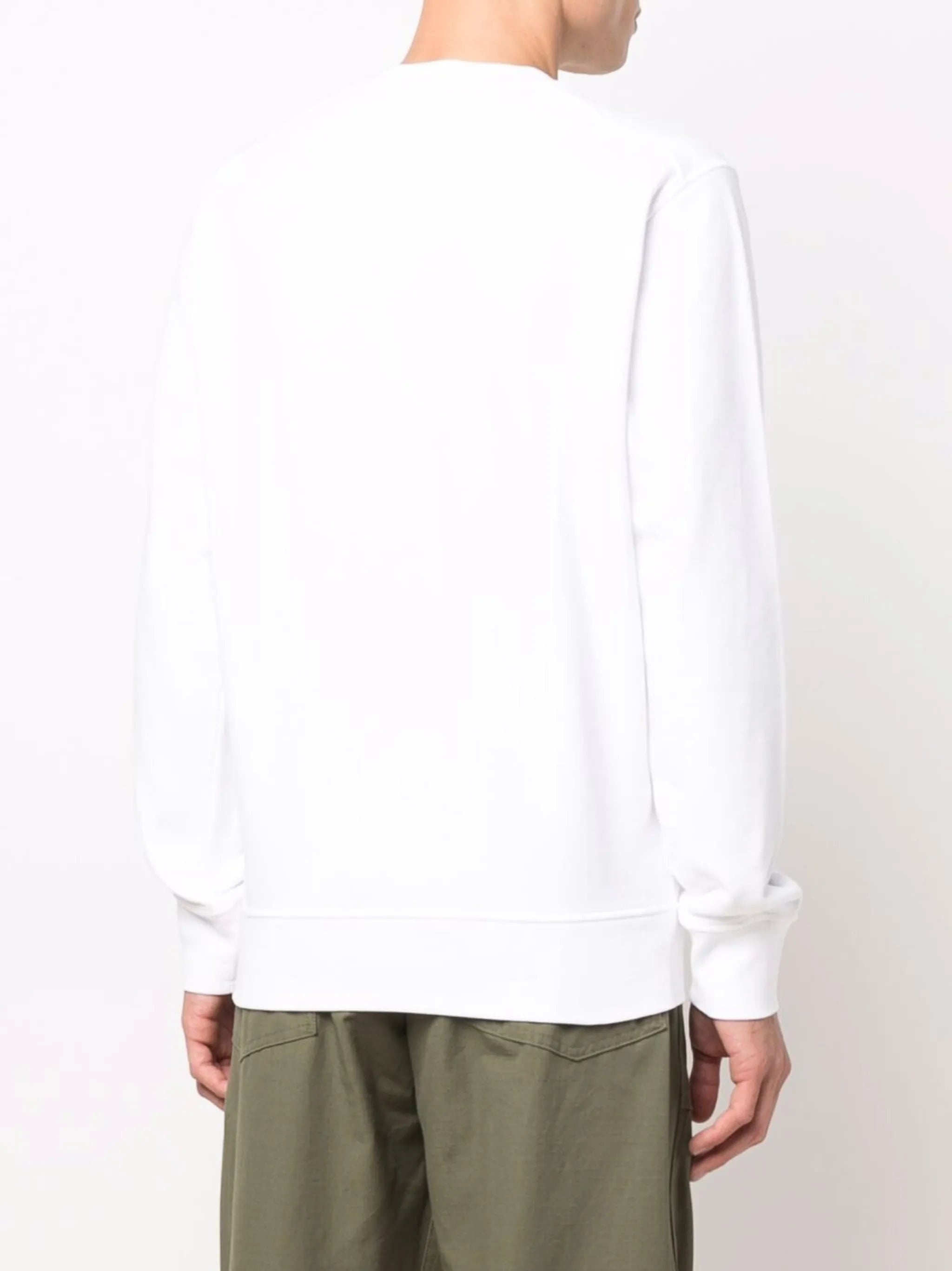 logo patch sweatshirt