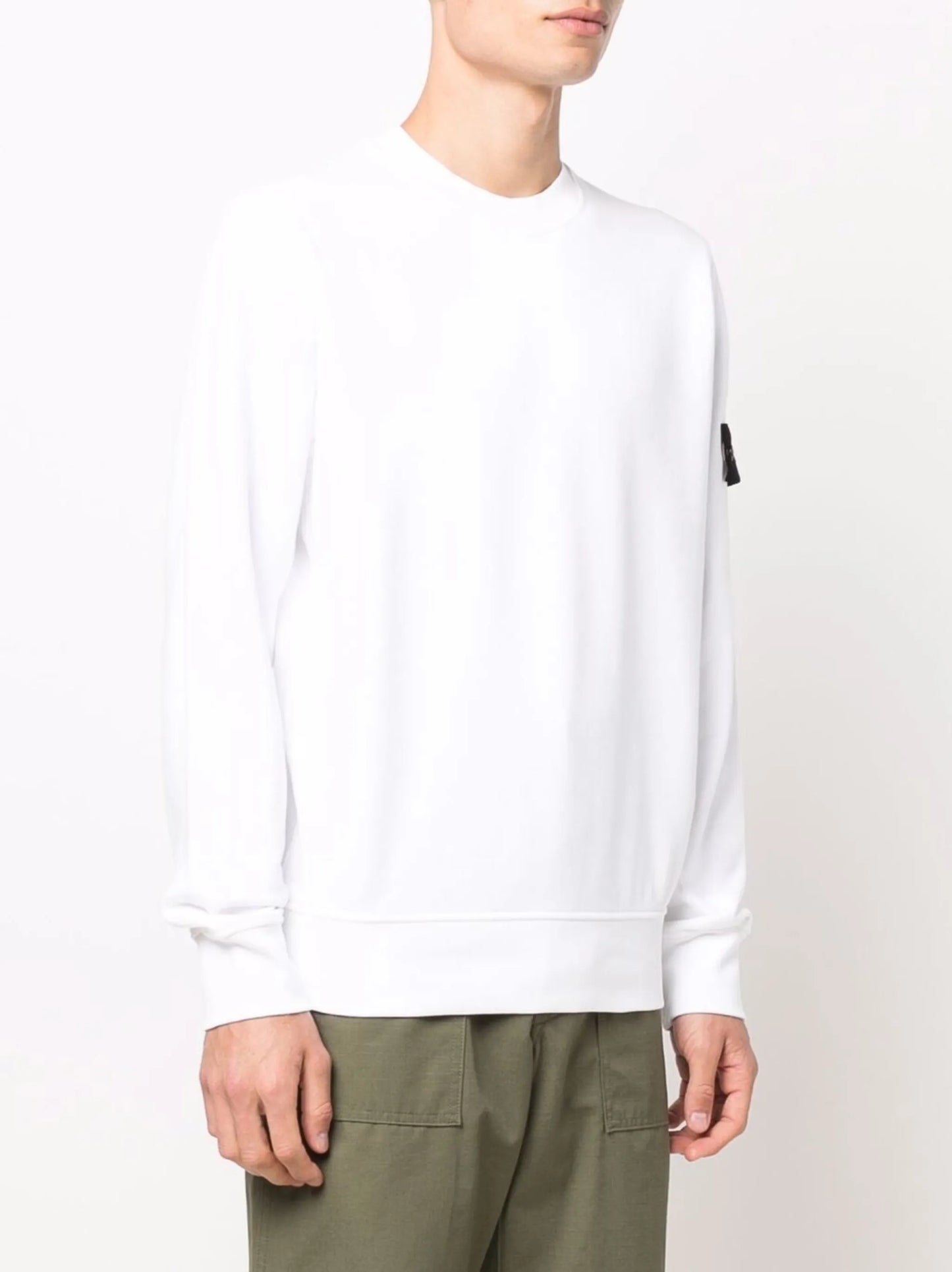 logo patch sweatshirt