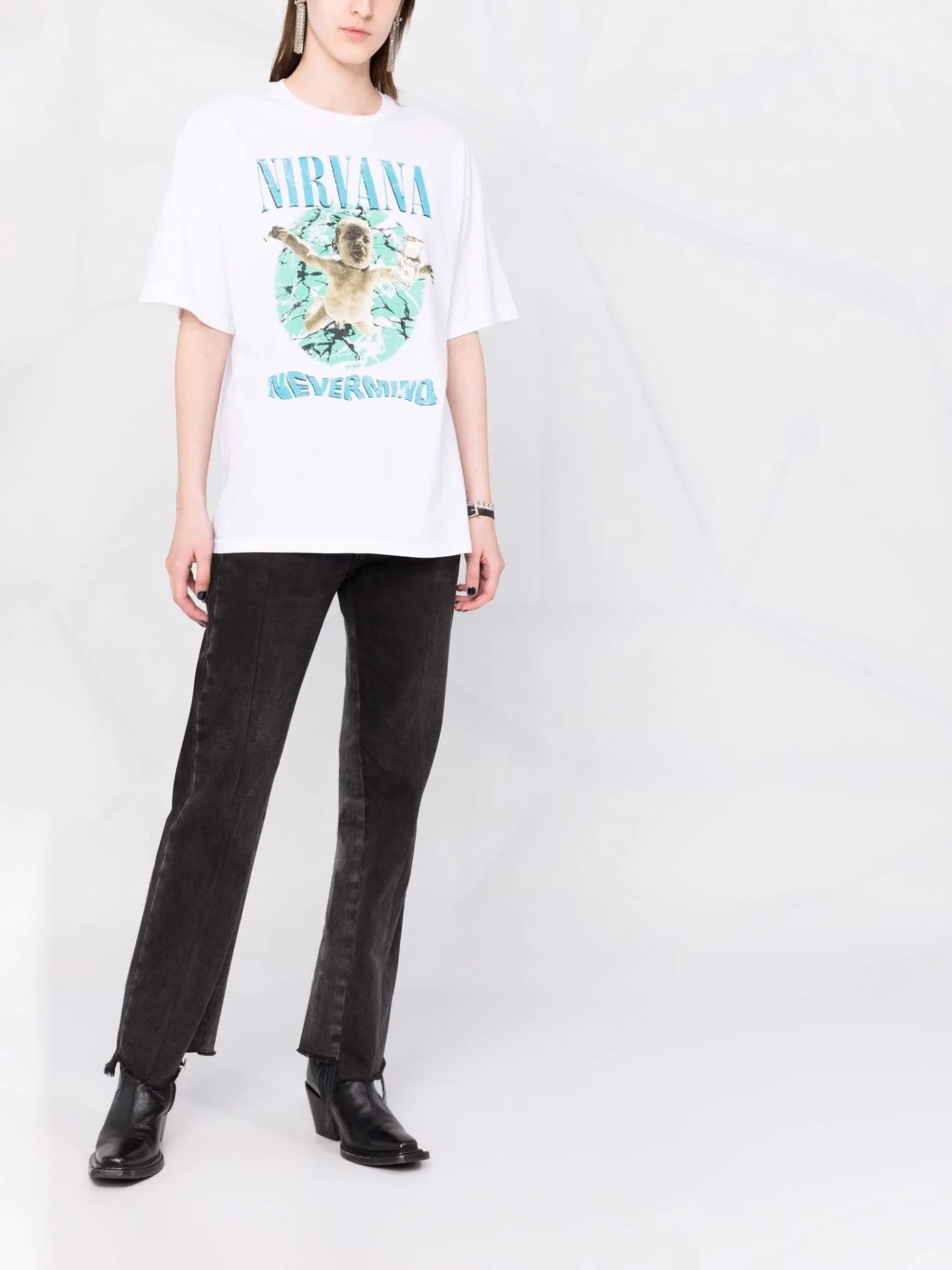 Nirvana-print T-shirt