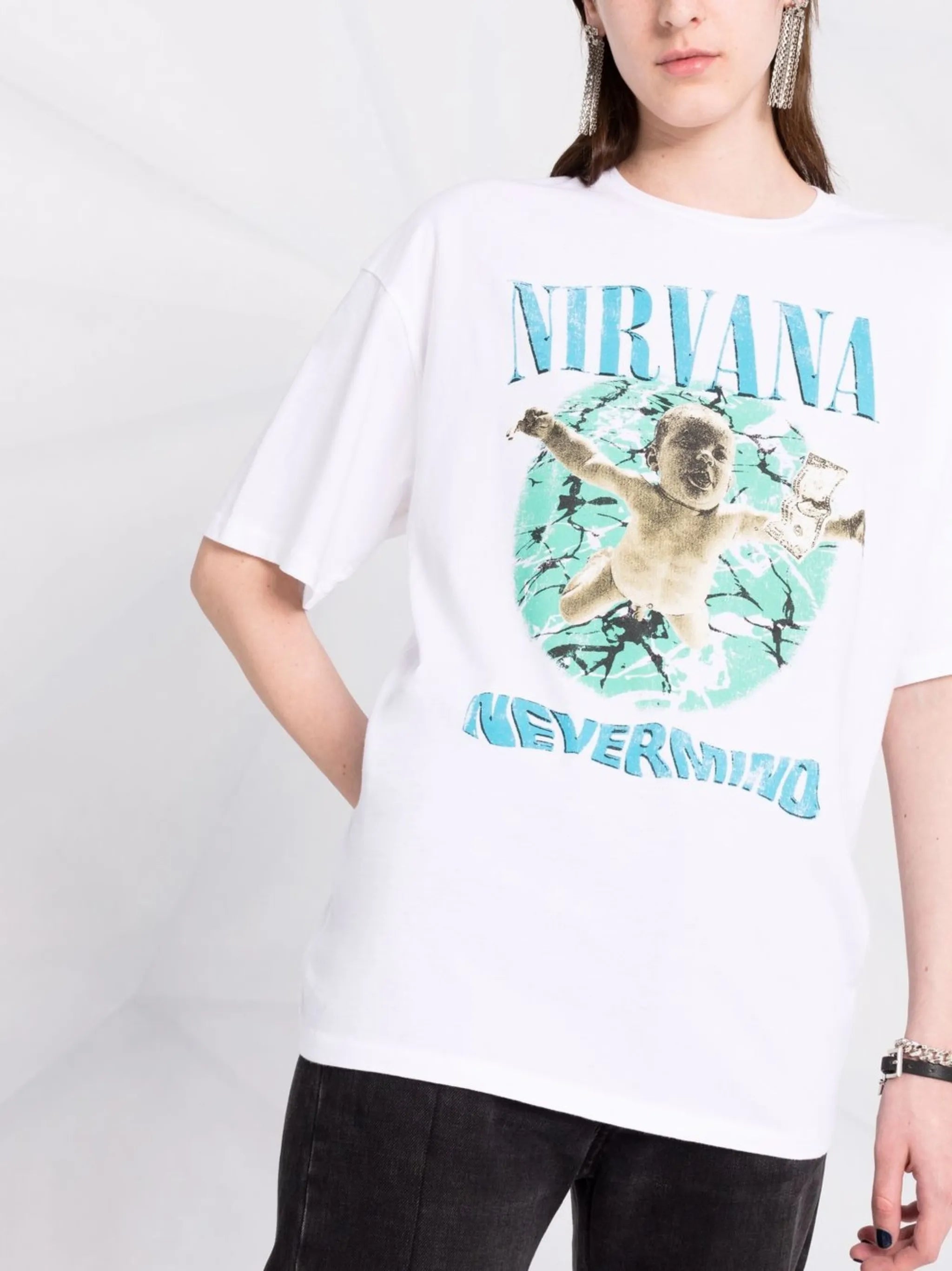 Nirvana-print T-shirt