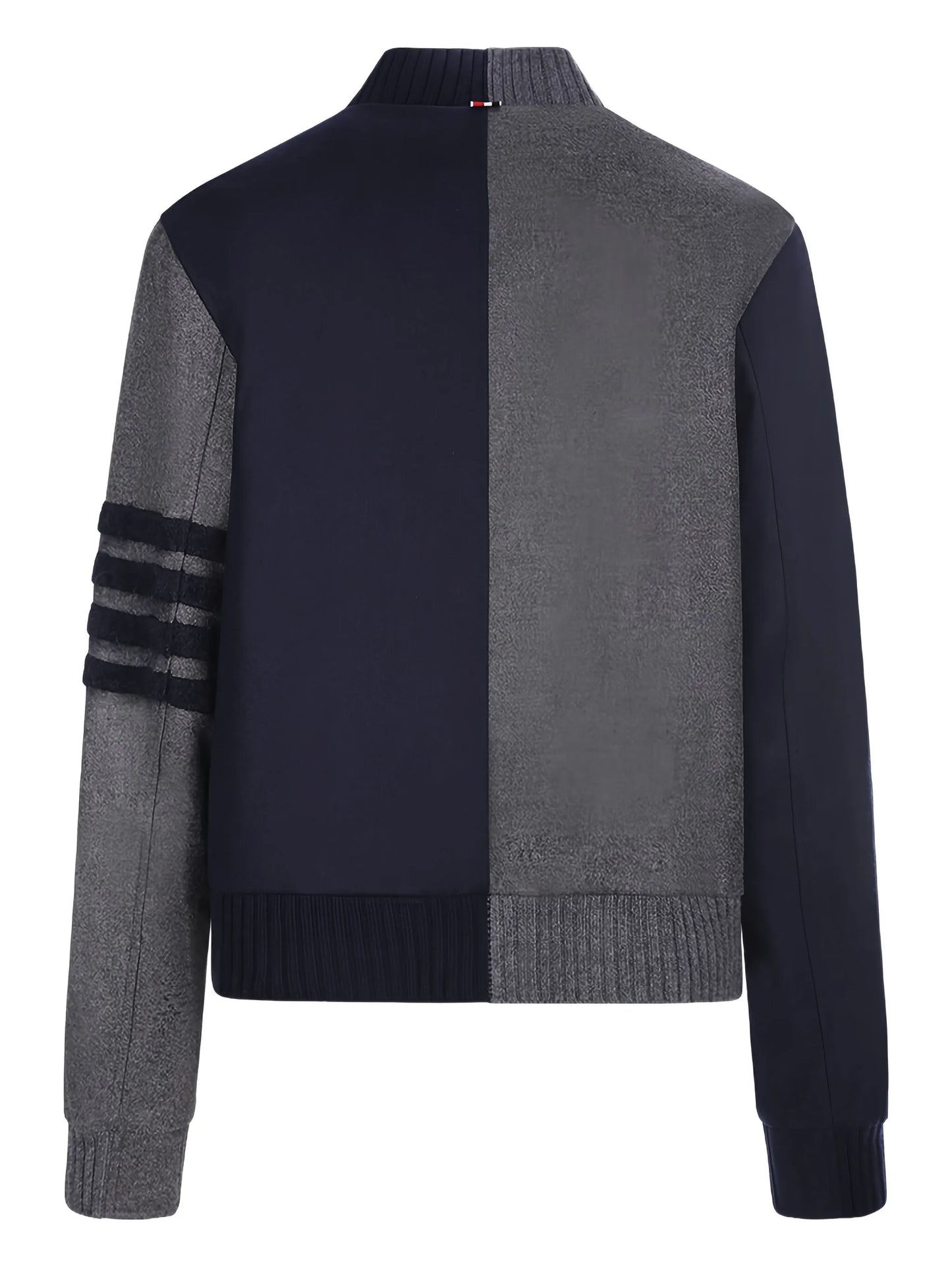 multi-panel zip-fastening jacket