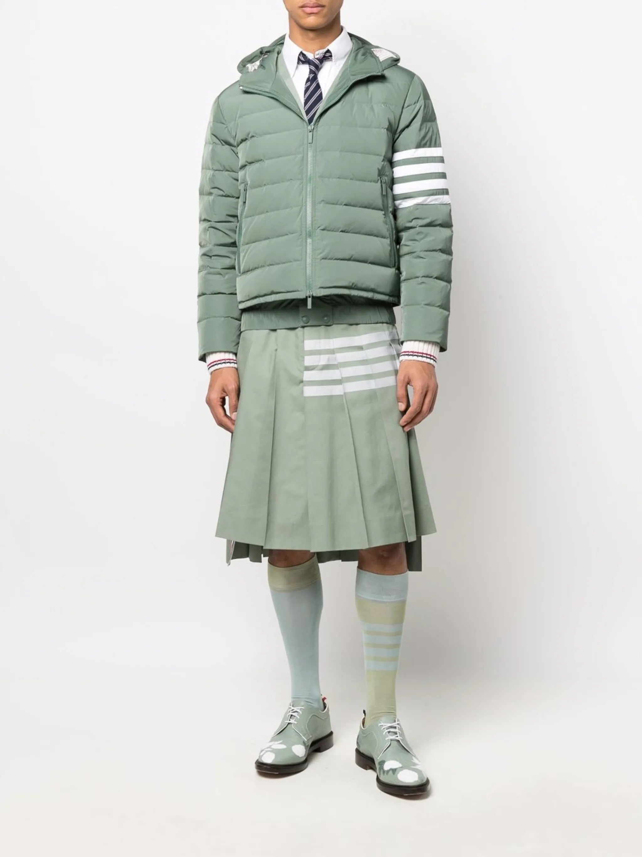 4-Bar down-feather ski jacket