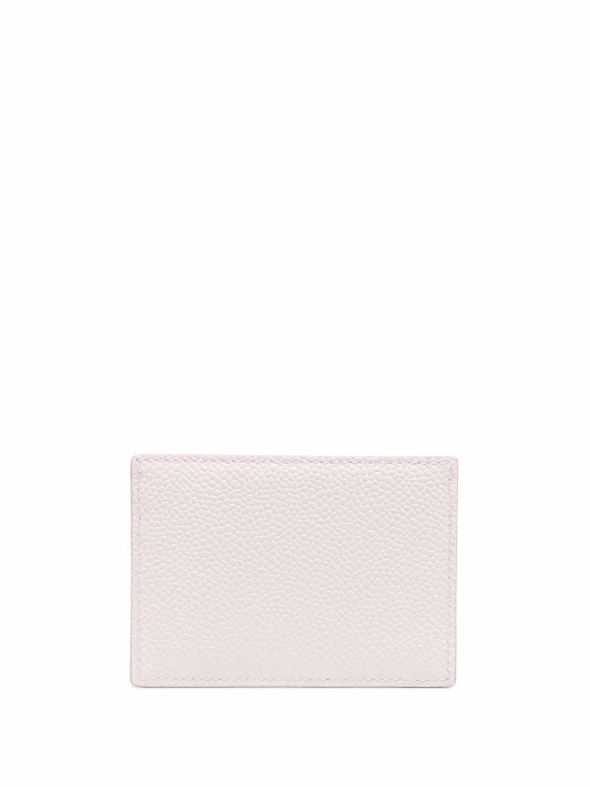 RWB-stripe leather cardholder
