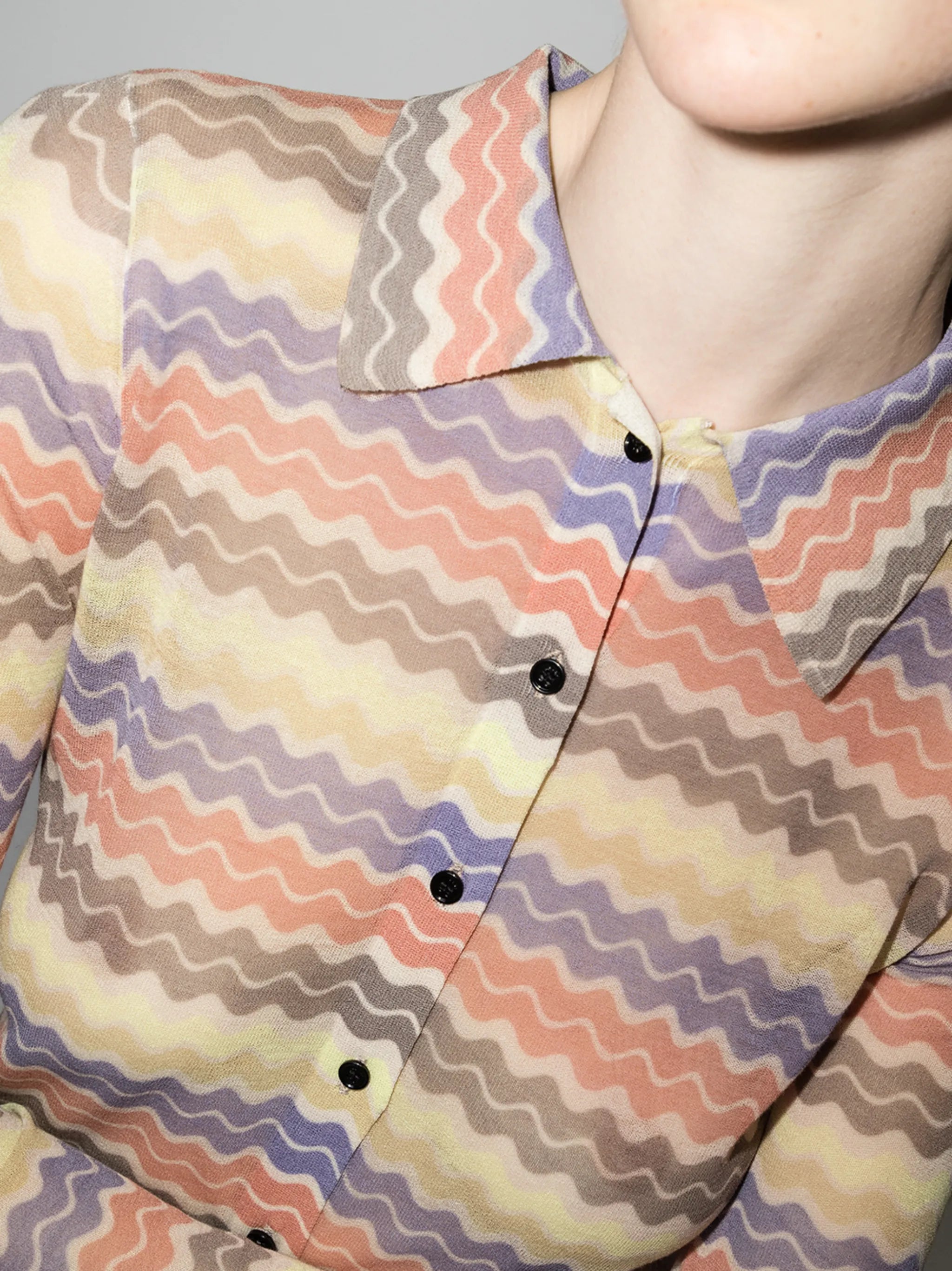 Zuri stripe-pattern shirt